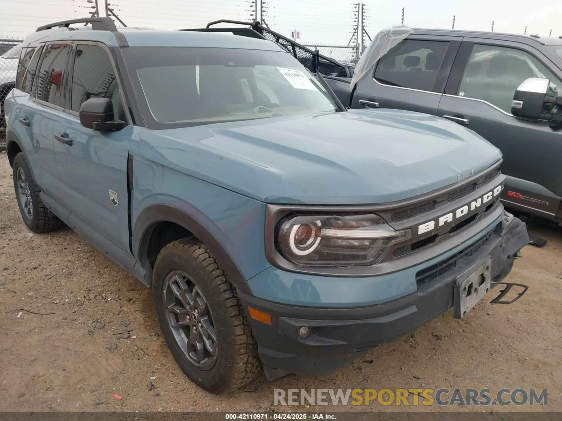 1 Фотография поврежденного автомобиля 3FMCR9B67PRD41734 FORD BRONCO SPORT 2023