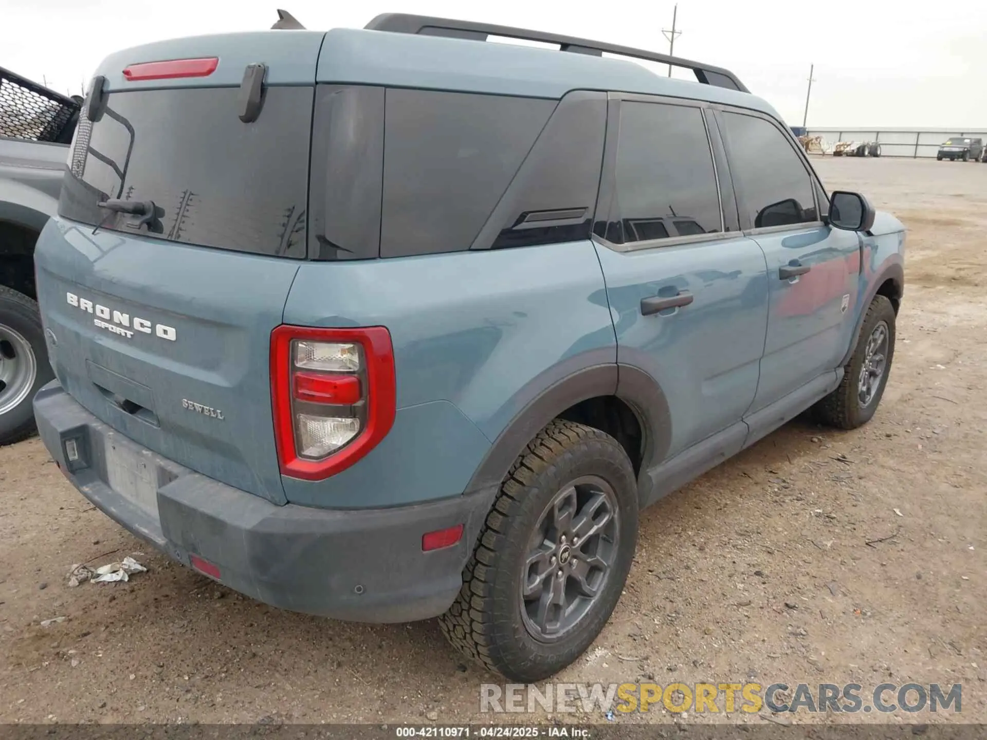 4 Фотография поврежденного автомобиля 3FMCR9B67PRD41734 FORD BRONCO SPORT 2023