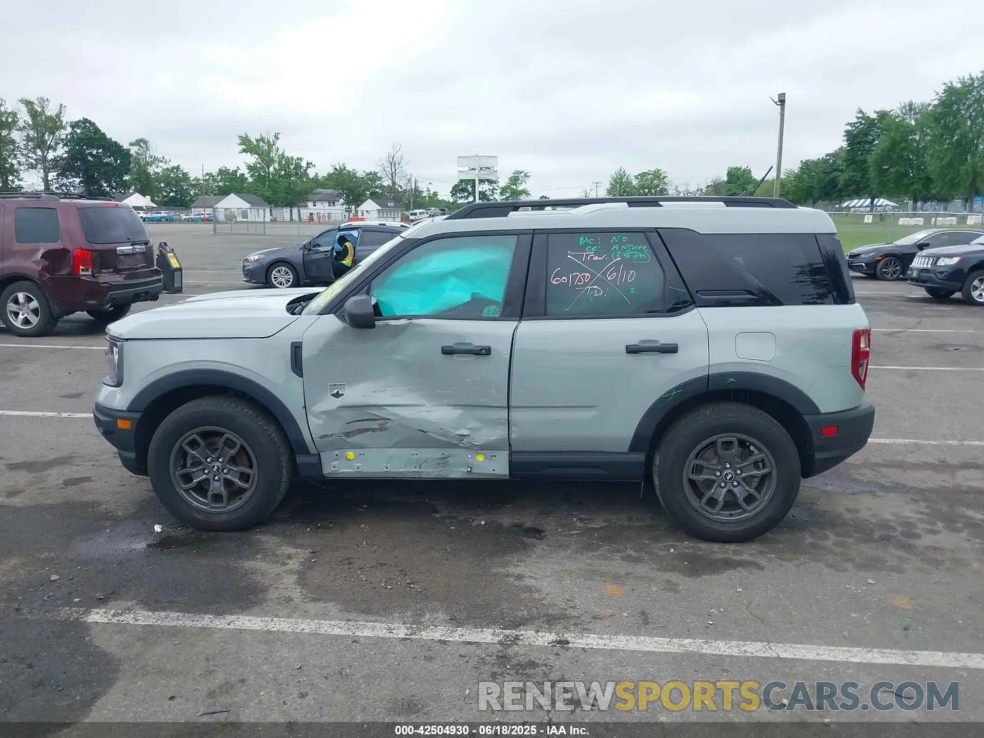 14 Photograph of a damaged car 3FMCR9B67PRD83062 FORD BRONCO SPORT 2023
