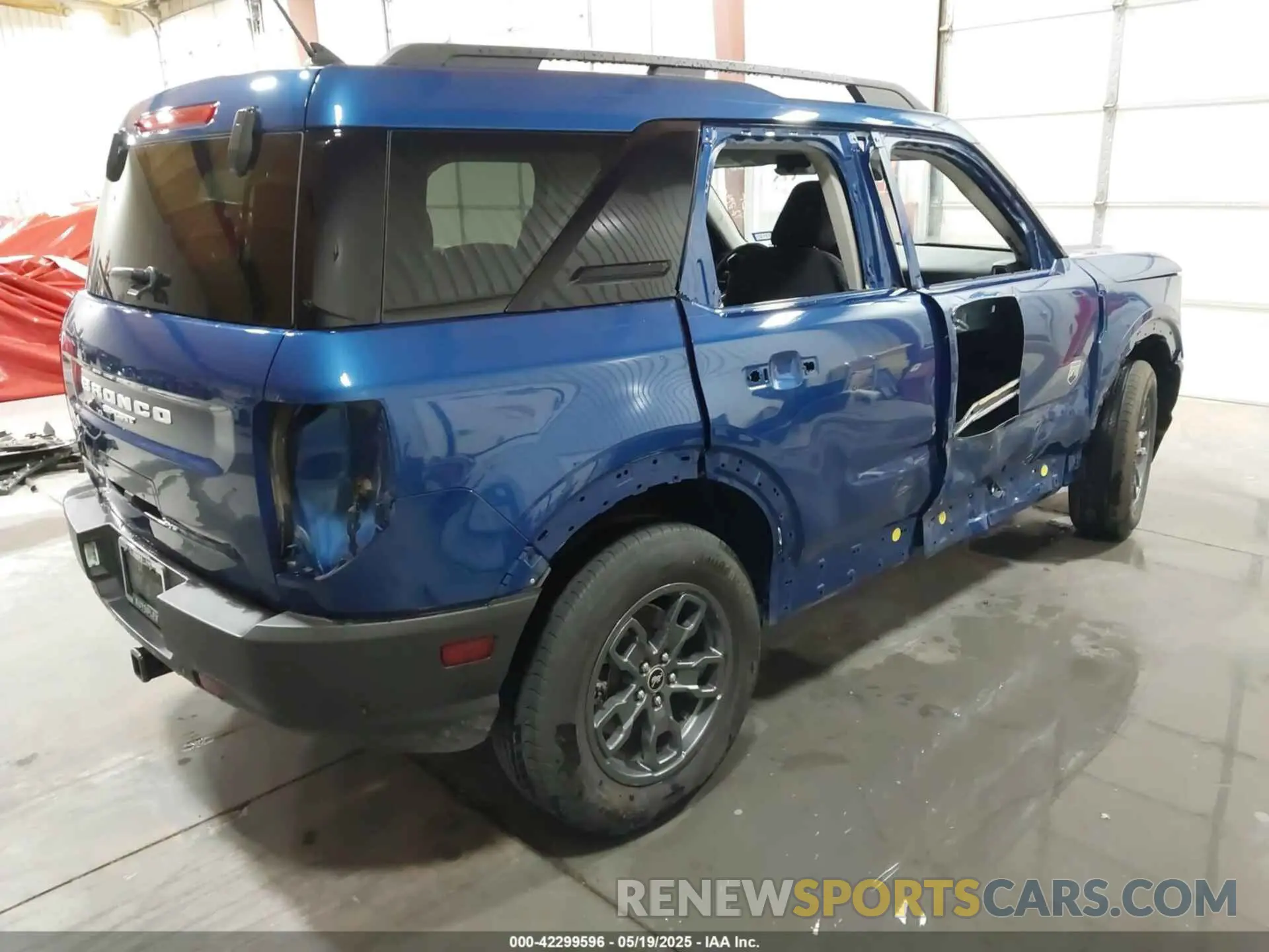 4 Photograph of a damaged car 3FMCR9B6XPRD01504 FORD BRONCO SPORT 2023