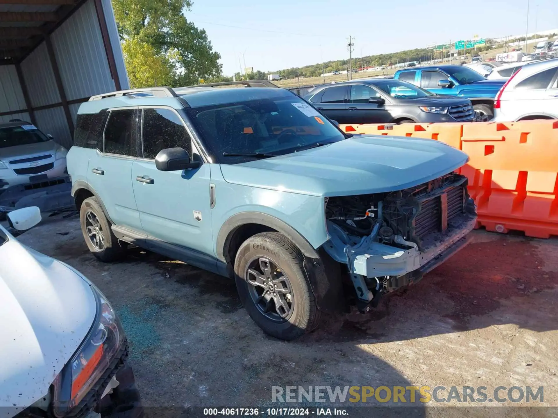 1 Фотография поврежденного автомобиля 3FMCR9B6XPRD41761 FORD BRONCO SPORT 2023