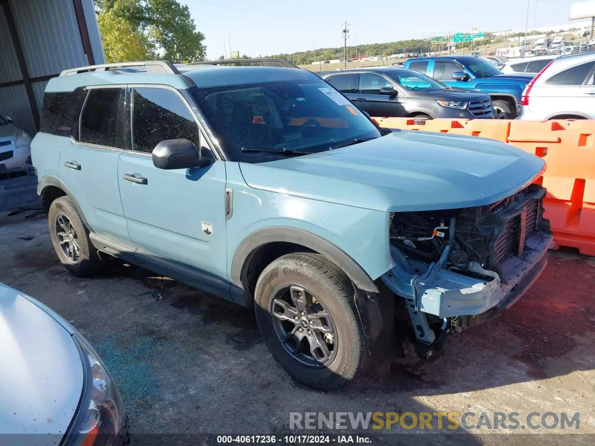 14 Фотография поврежденного автомобиля 3FMCR9B6XPRD41761 FORD BRONCO SPORT 2023