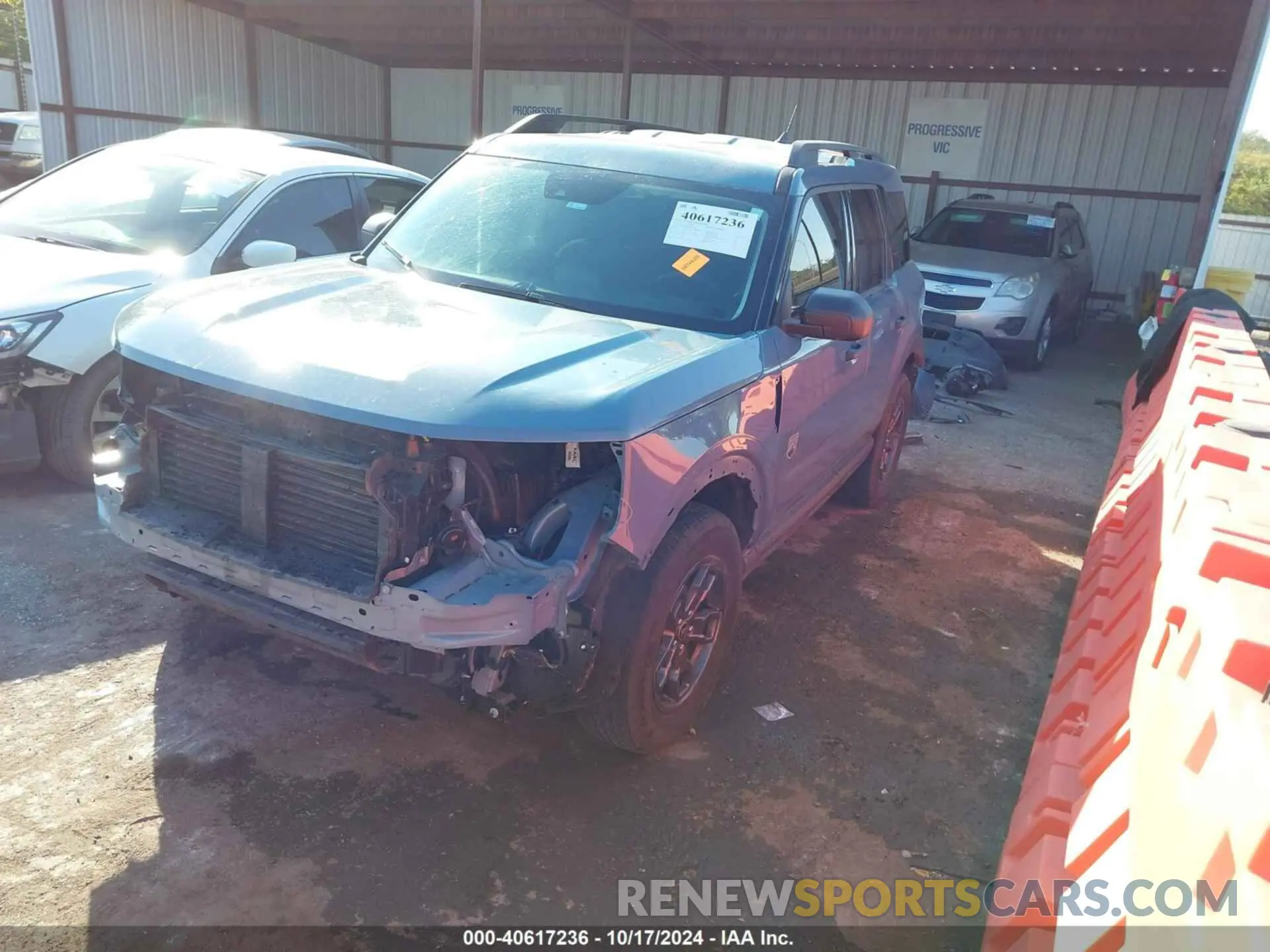 2 Фотография поврежденного автомобиля 3FMCR9B6XPRD41761 FORD BRONCO SPORT 2023