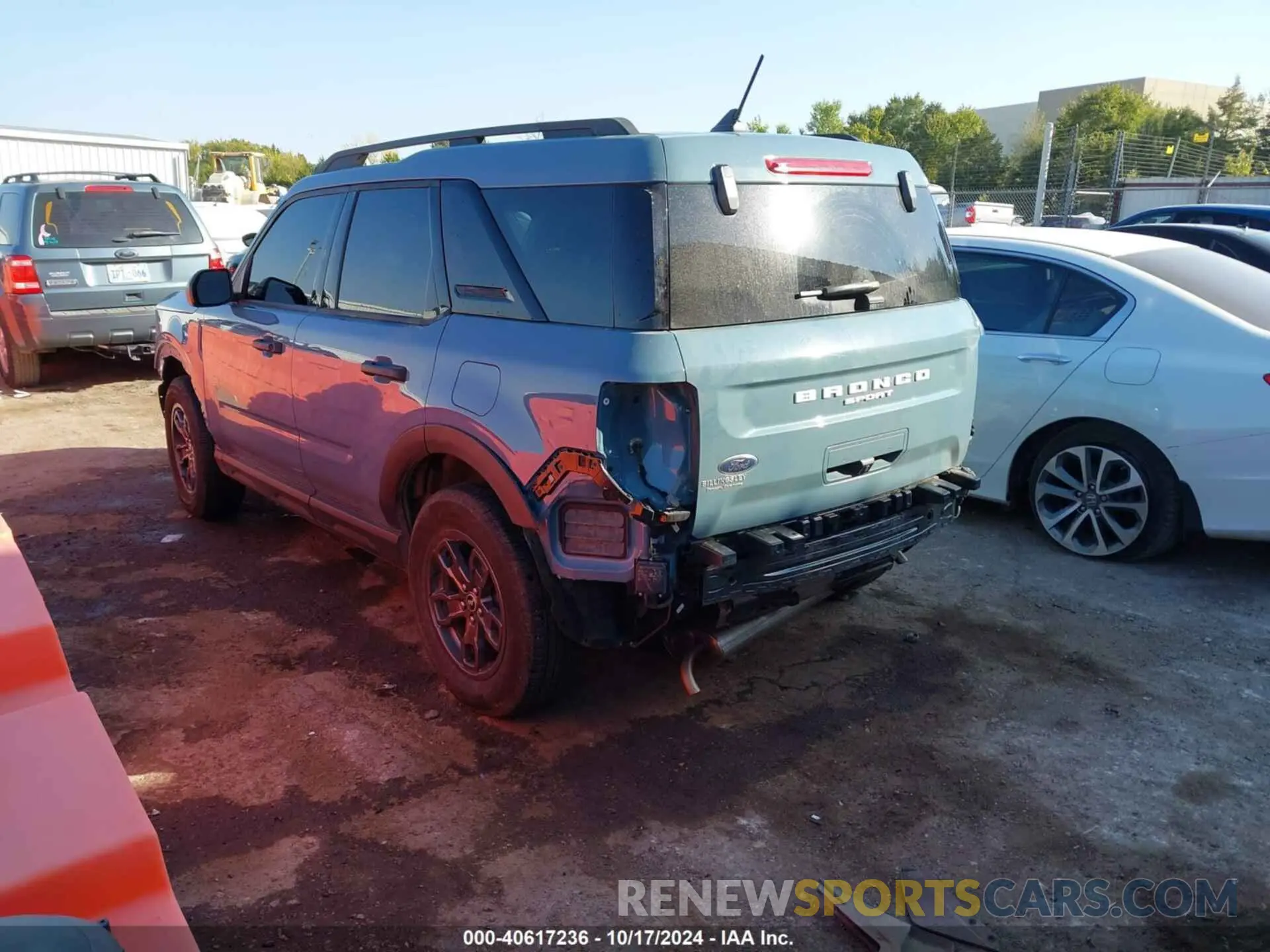 3 Фотография поврежденного автомобиля 3FMCR9B6XPRD41761 FORD BRONCO SPORT 2023