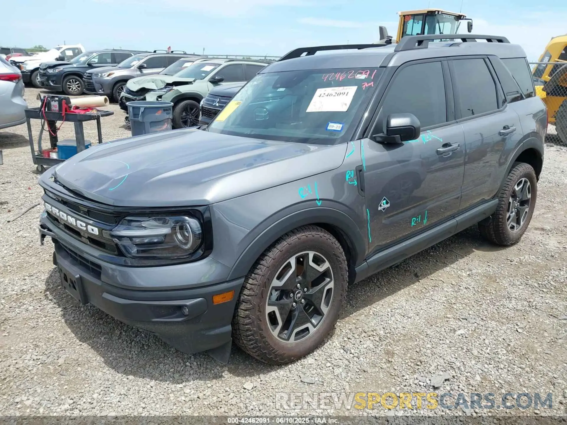 2 Photograph of a damaged car 3FMCR9C60PRD60687 FORD BRONCO SPORT 2023
