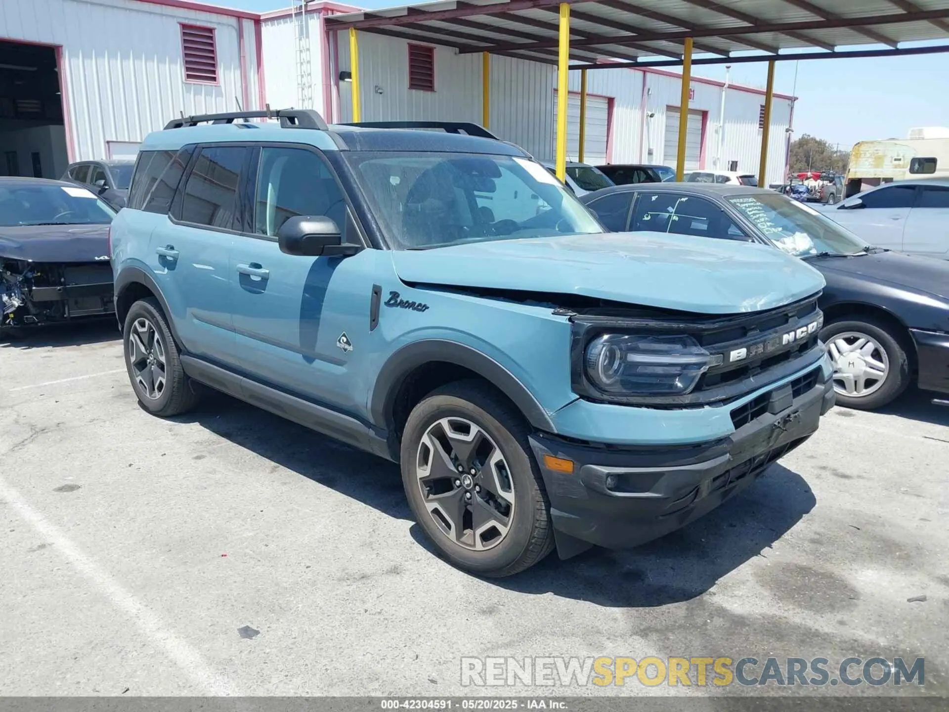 1 Photograph of a damaged car 3FMCR9C62PRD61985 FORD BRONCO SPORT 2023