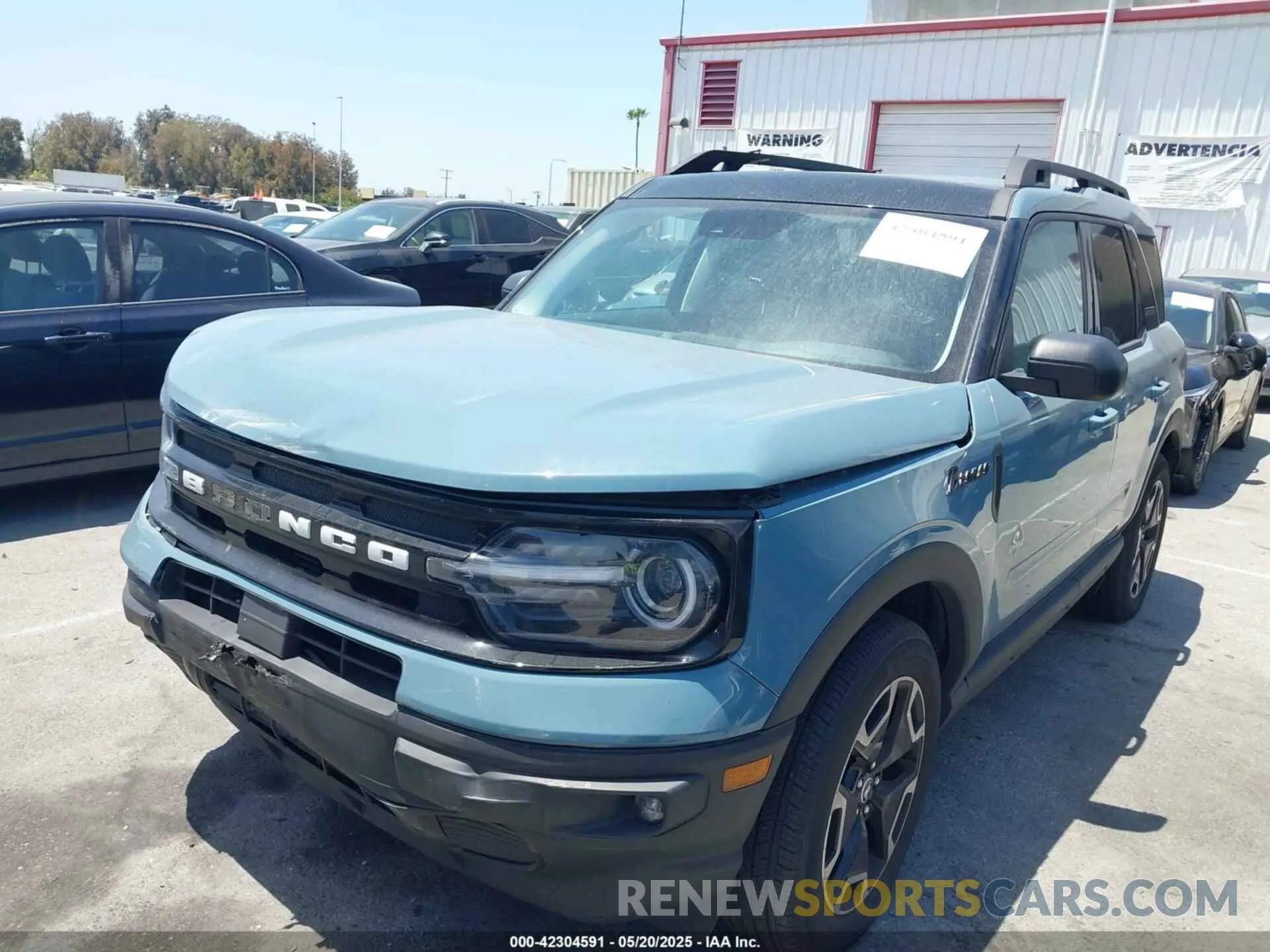 2 Photograph of a damaged car 3FMCR9C62PRD61985 FORD BRONCO SPORT 2023