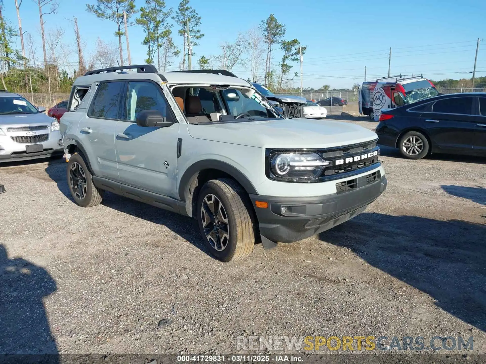 1 Фотография поврежденного автомобиля 3FMCR9C62PRD91746 FORD BRONCO SPORT 2023
