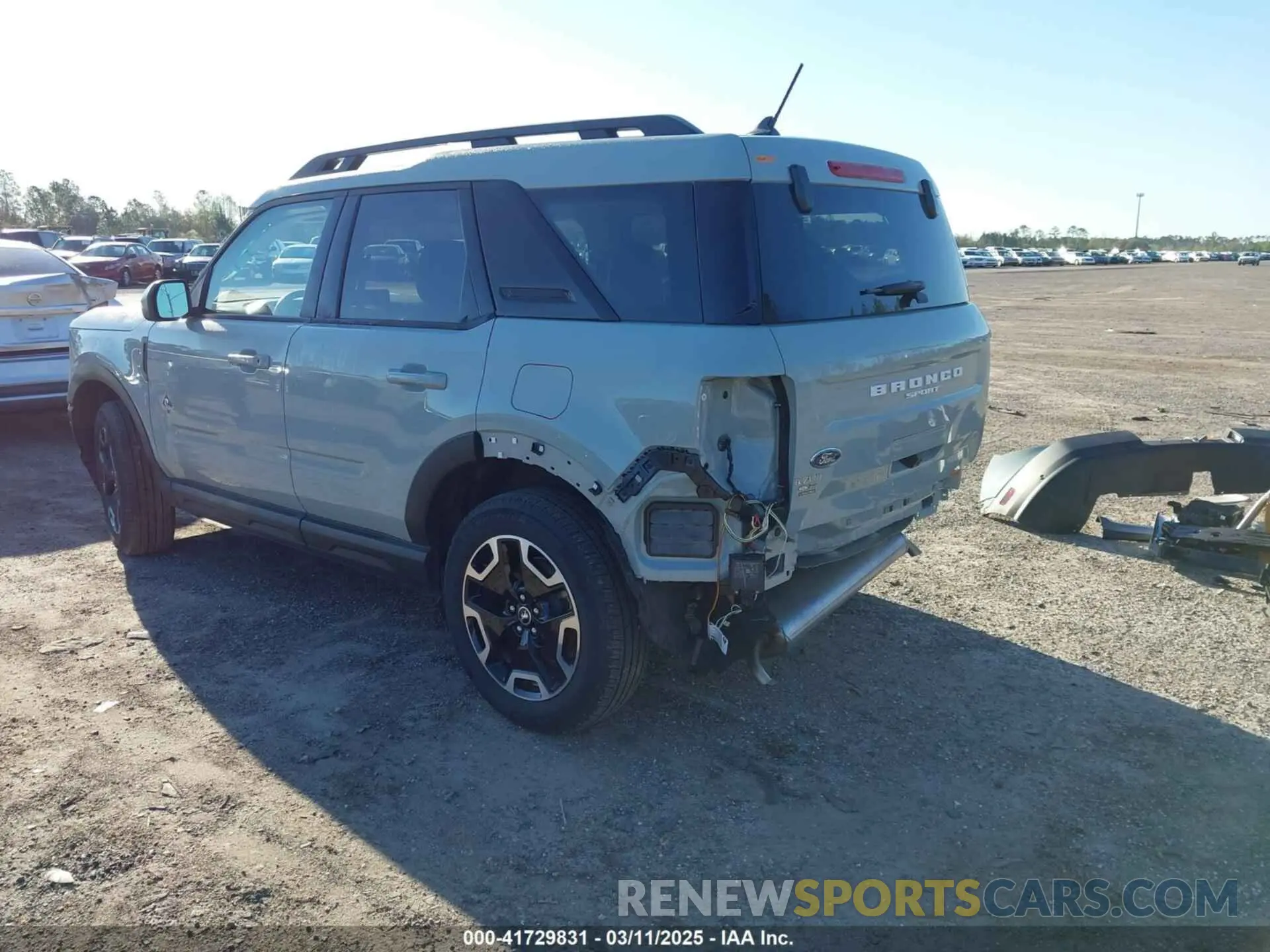 3 Фотография поврежденного автомобиля 3FMCR9C62PRD91746 FORD BRONCO SPORT 2023