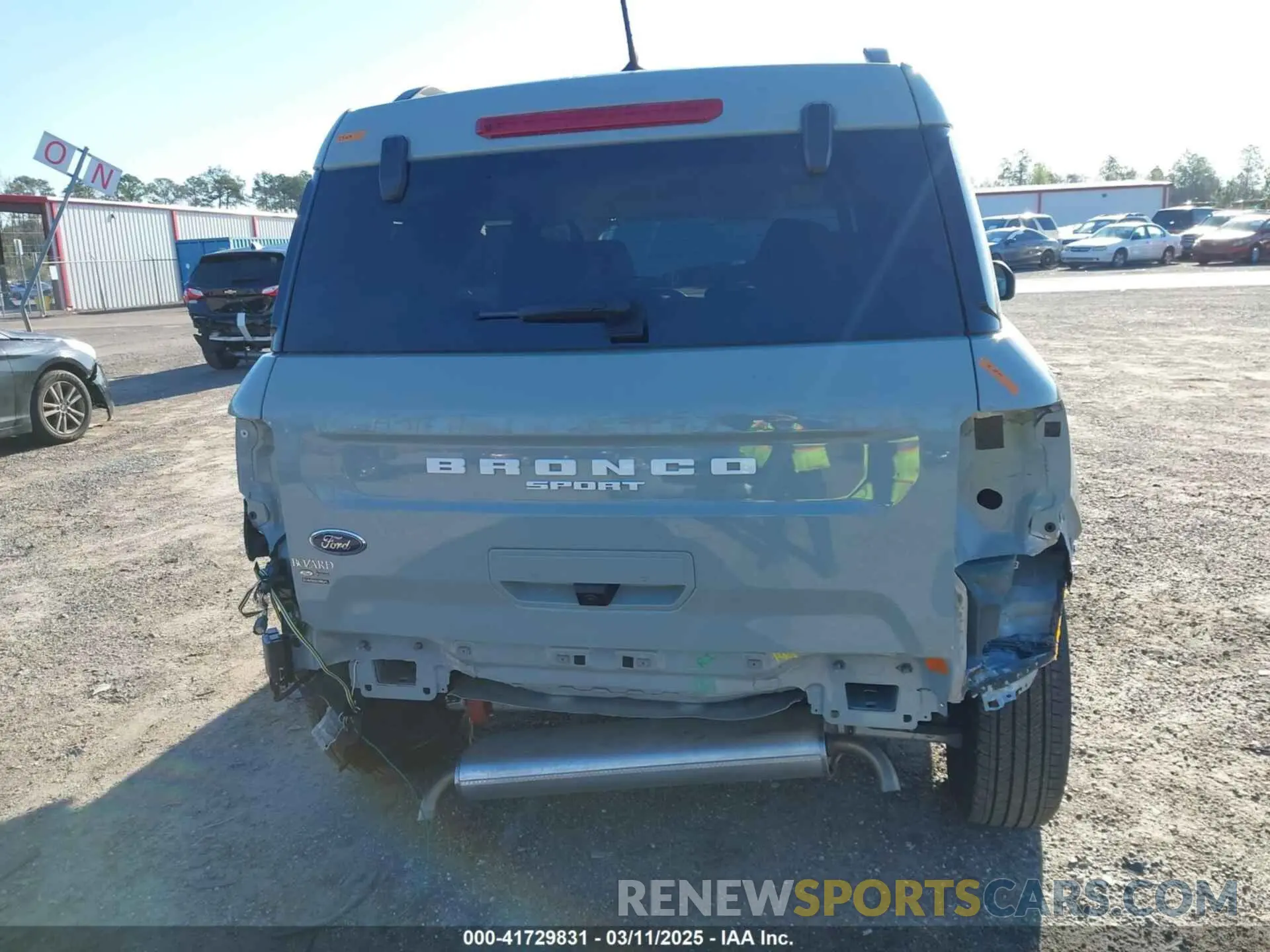 6 Фотография поврежденного автомобиля 3FMCR9C62PRD91746 FORD BRONCO SPORT 2023