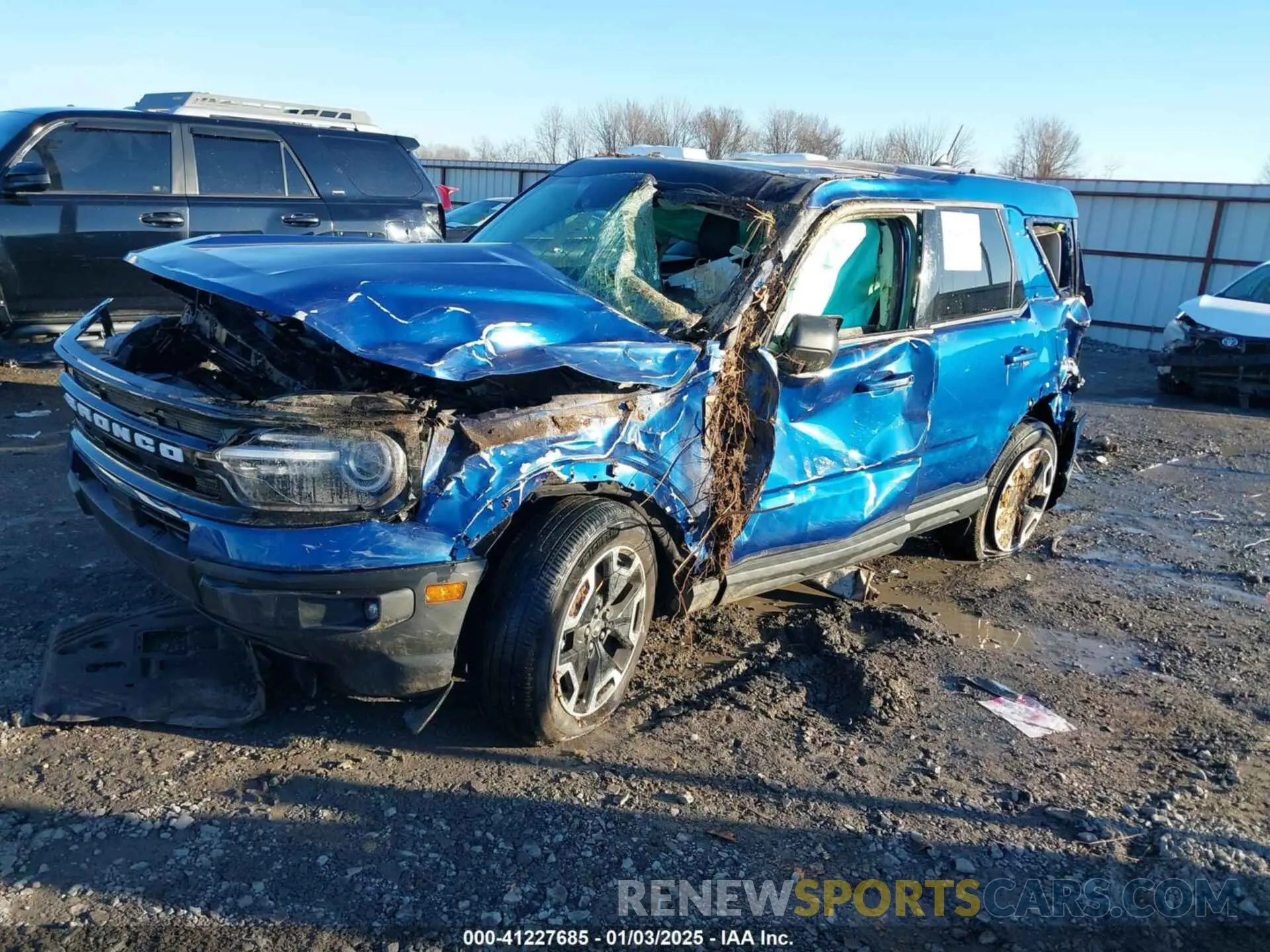 2 Фотография поврежденного автомобиля 3FMCR9C64PRD66766 FORD BRONCO SPORT 2023