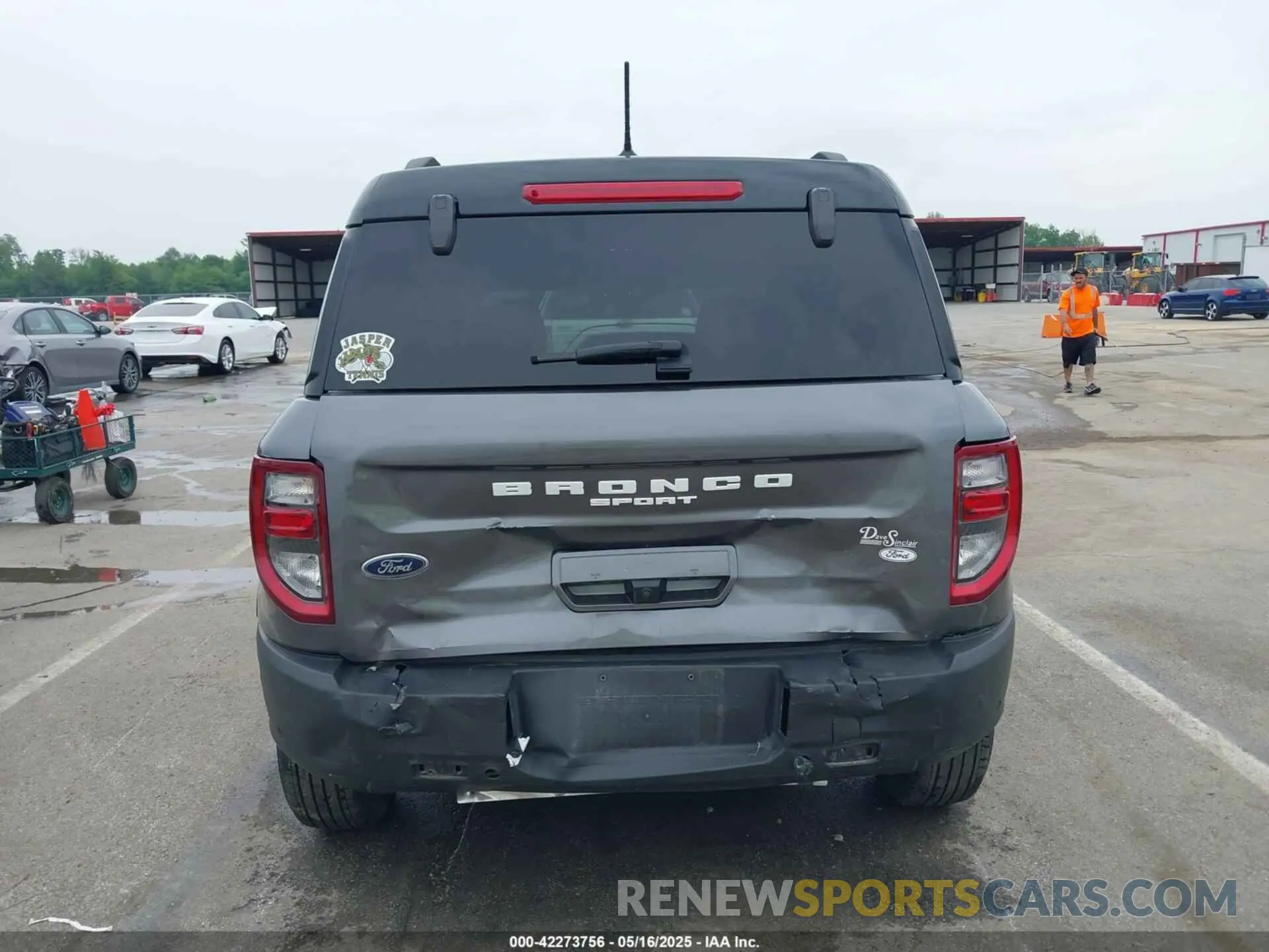 16 Фотография поврежденного автомобиля 3FMCR9C64PRD85009 FORD BRONCO SPORT 2023