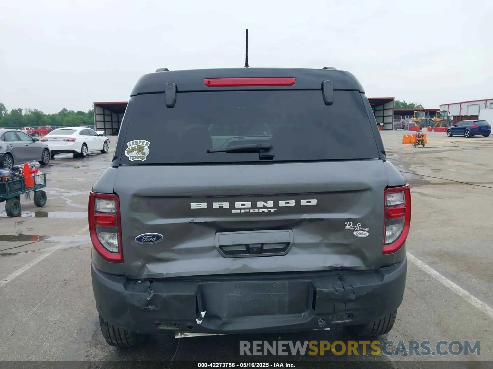 6 Фотография поврежденного автомобиля 3FMCR9C64PRD85009 FORD BRONCO SPORT 2023