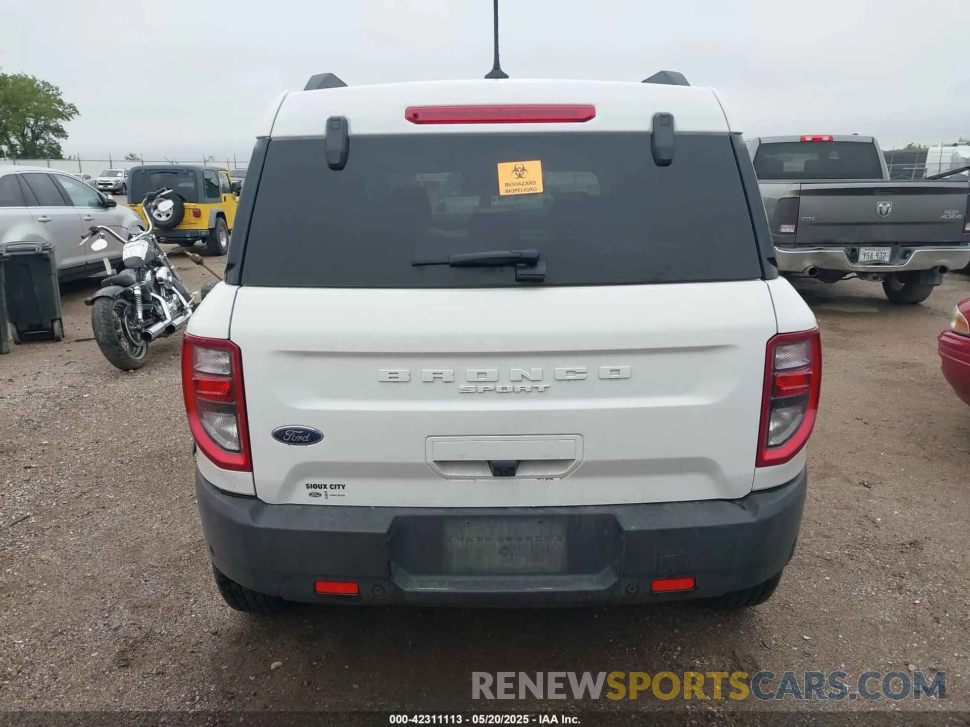 15 Фотография поврежденного автомобиля 3FMCR9C6XPRE28168 FORD BRONCO SPORT 2023