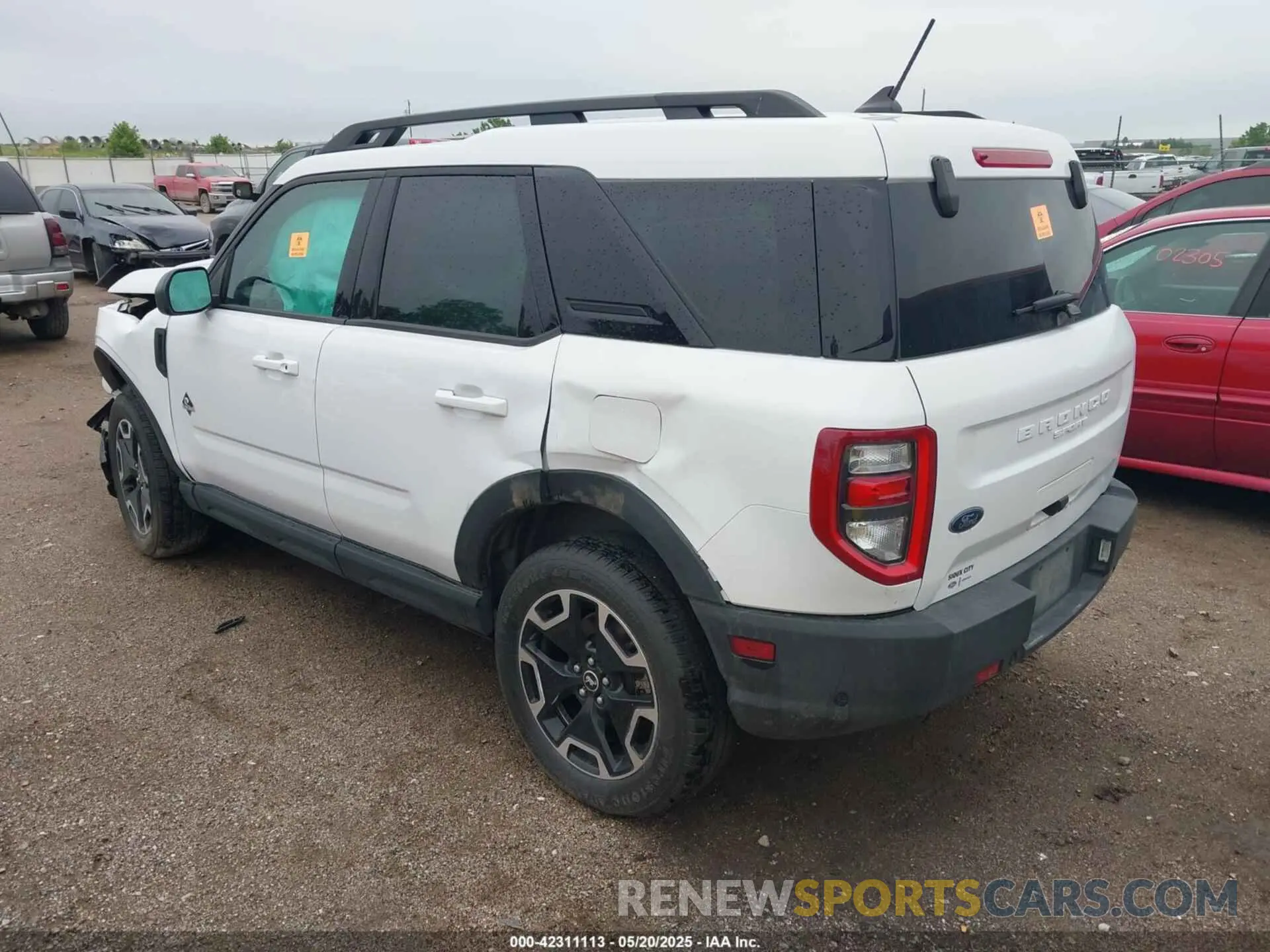 3 Фотография поврежденного автомобиля 3FMCR9C6XPRE28168 FORD BRONCO SPORT 2023