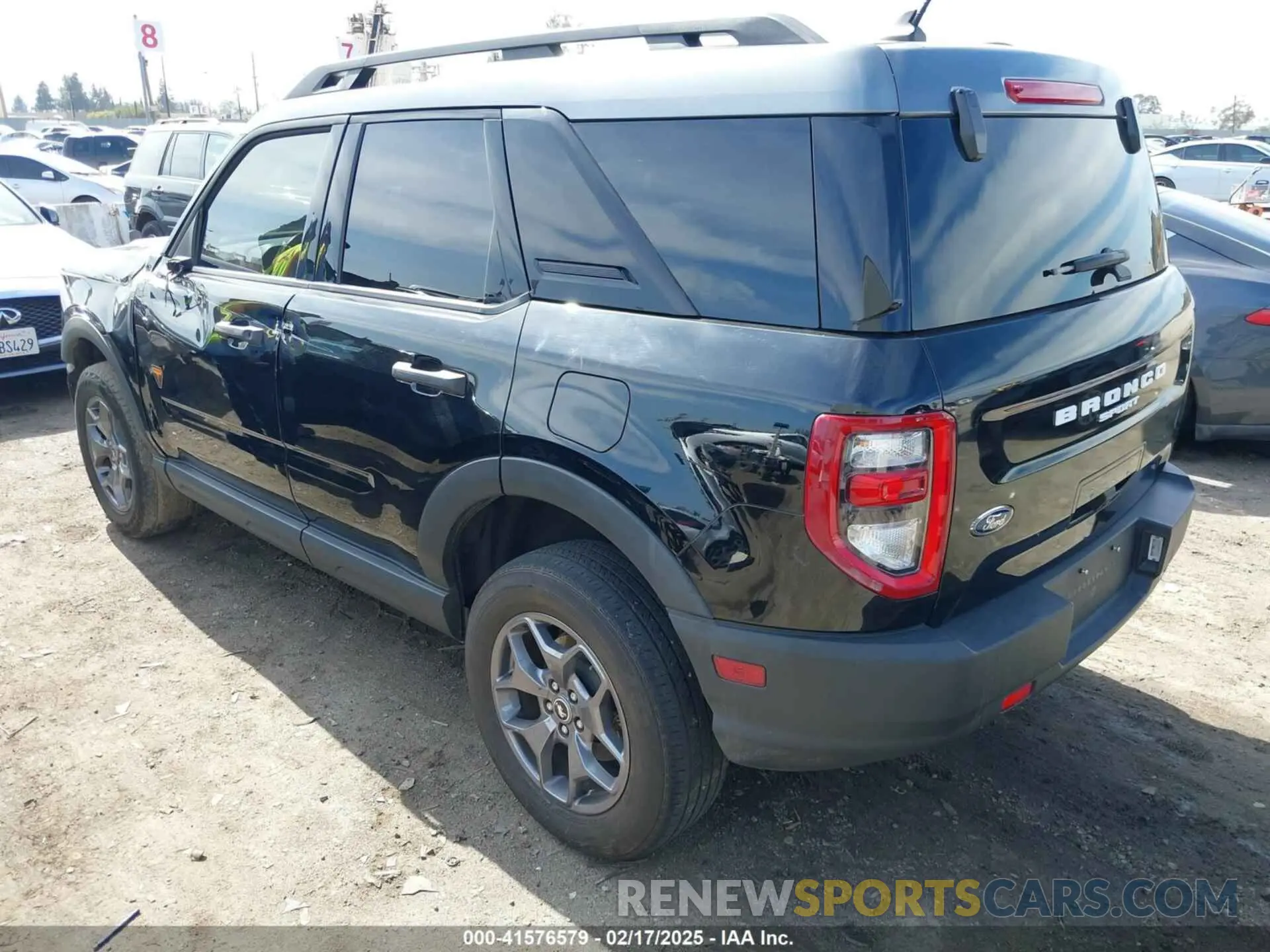 3 Photograph of a damaged car 3FMCR9D91PRD06193 FORD BRONCO SPORT 2023