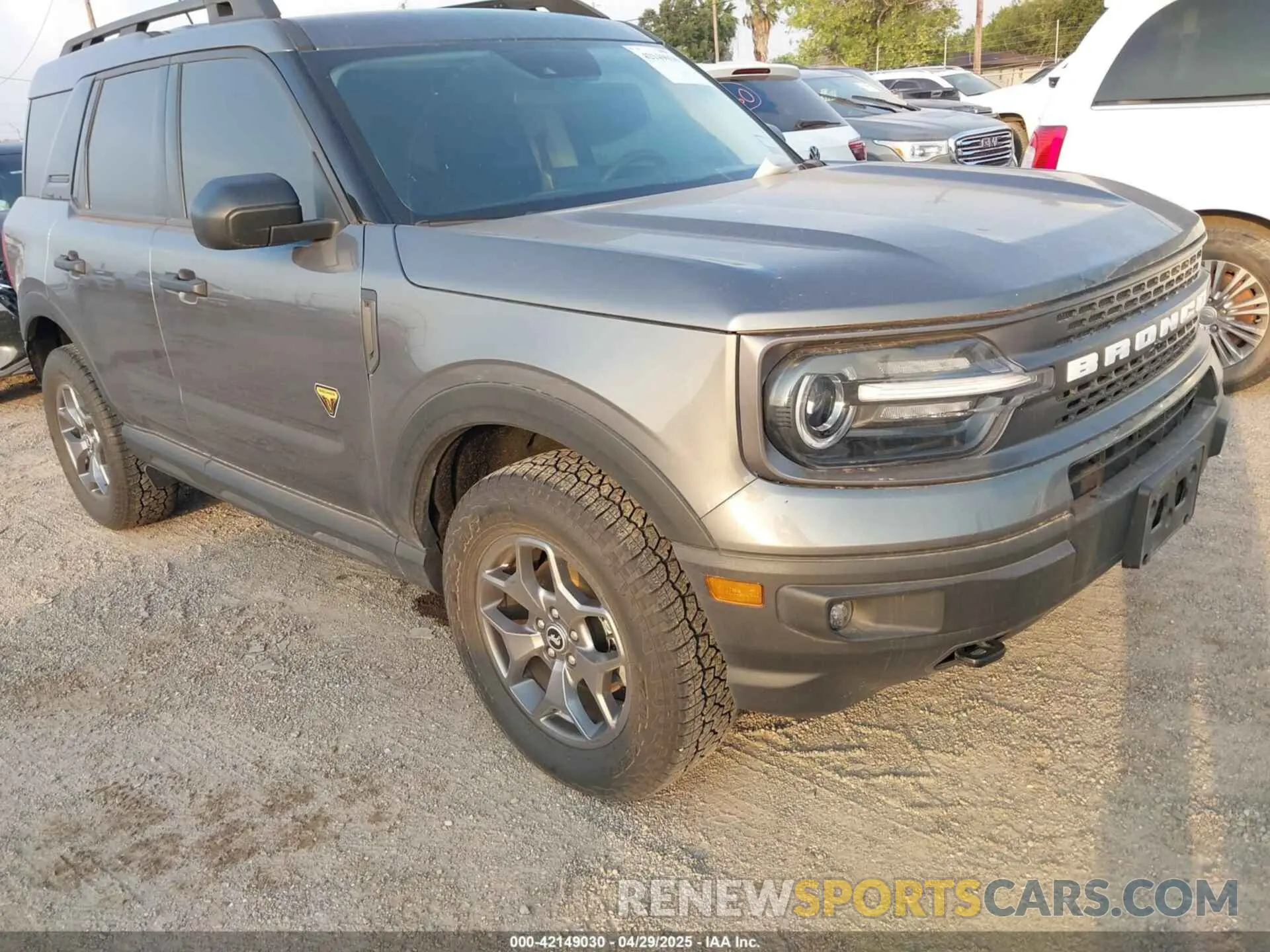 1 Фотография поврежденного автомобиля 3FMCR9D96PRE29570 FORD BRONCO SPORT 2023