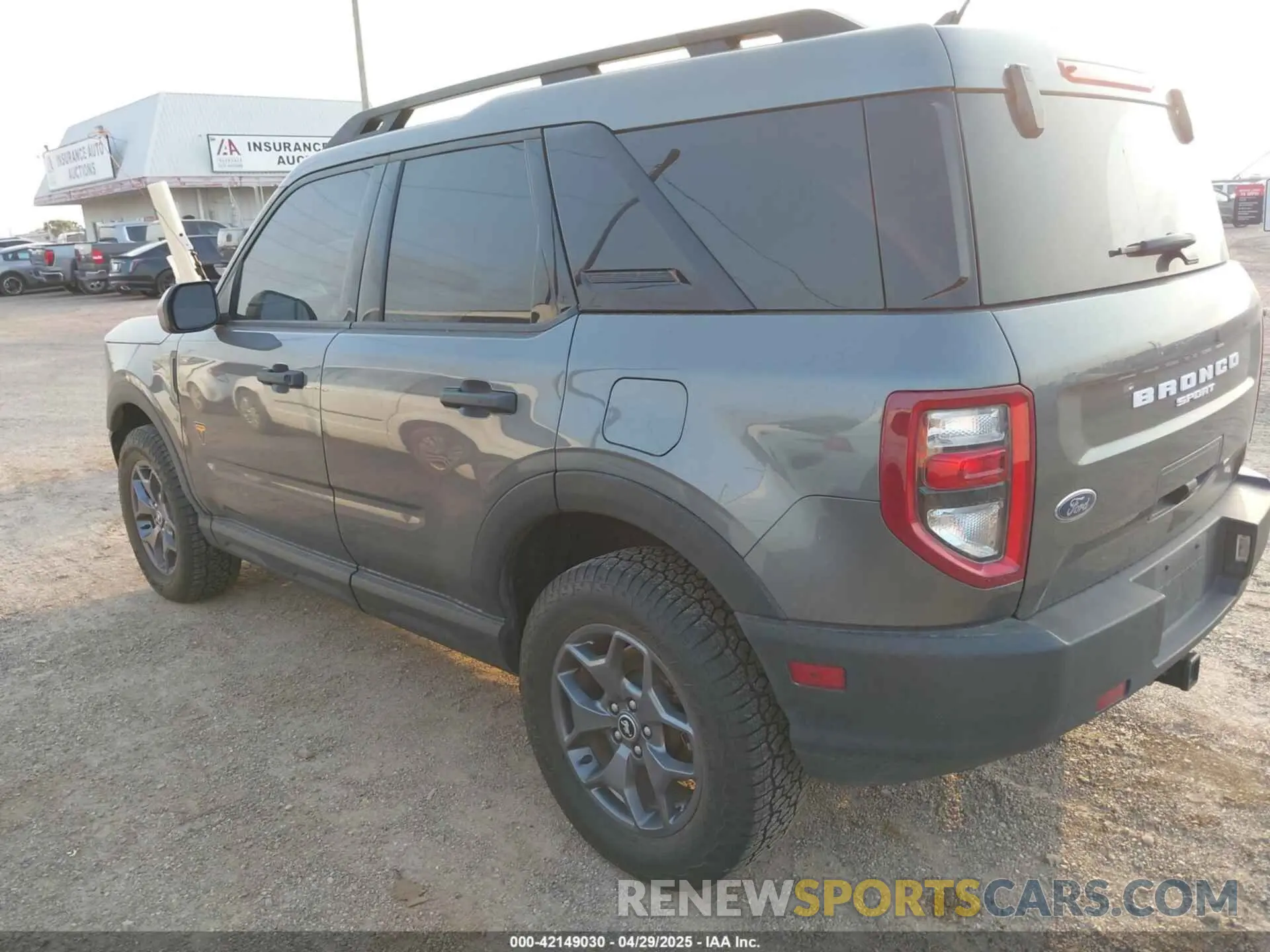 3 Фотография поврежденного автомобиля 3FMCR9D96PRE29570 FORD BRONCO SPORT 2023