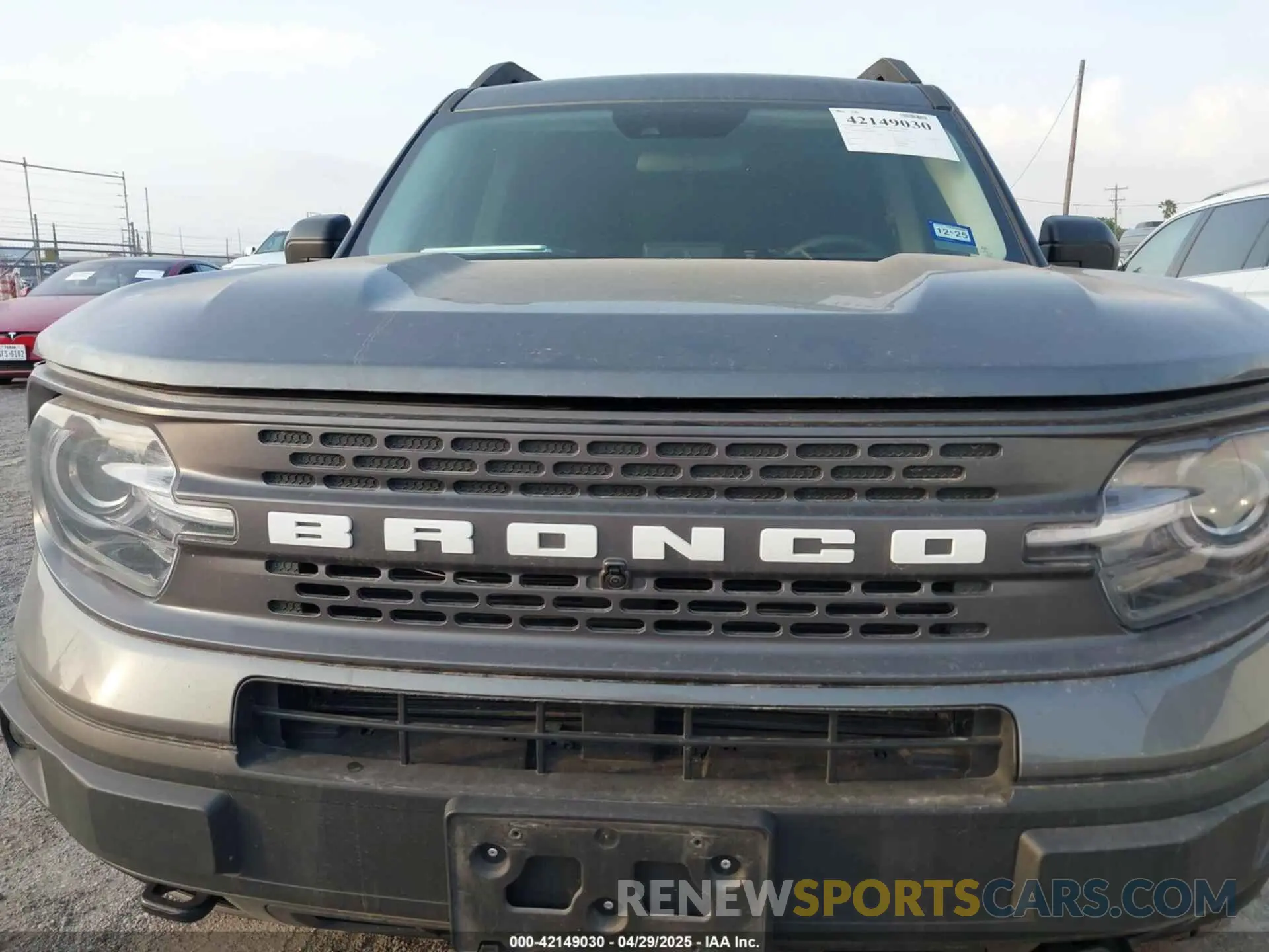 6 Фотография поврежденного автомобиля 3FMCR9D96PRE29570 FORD BRONCO SPORT 2023