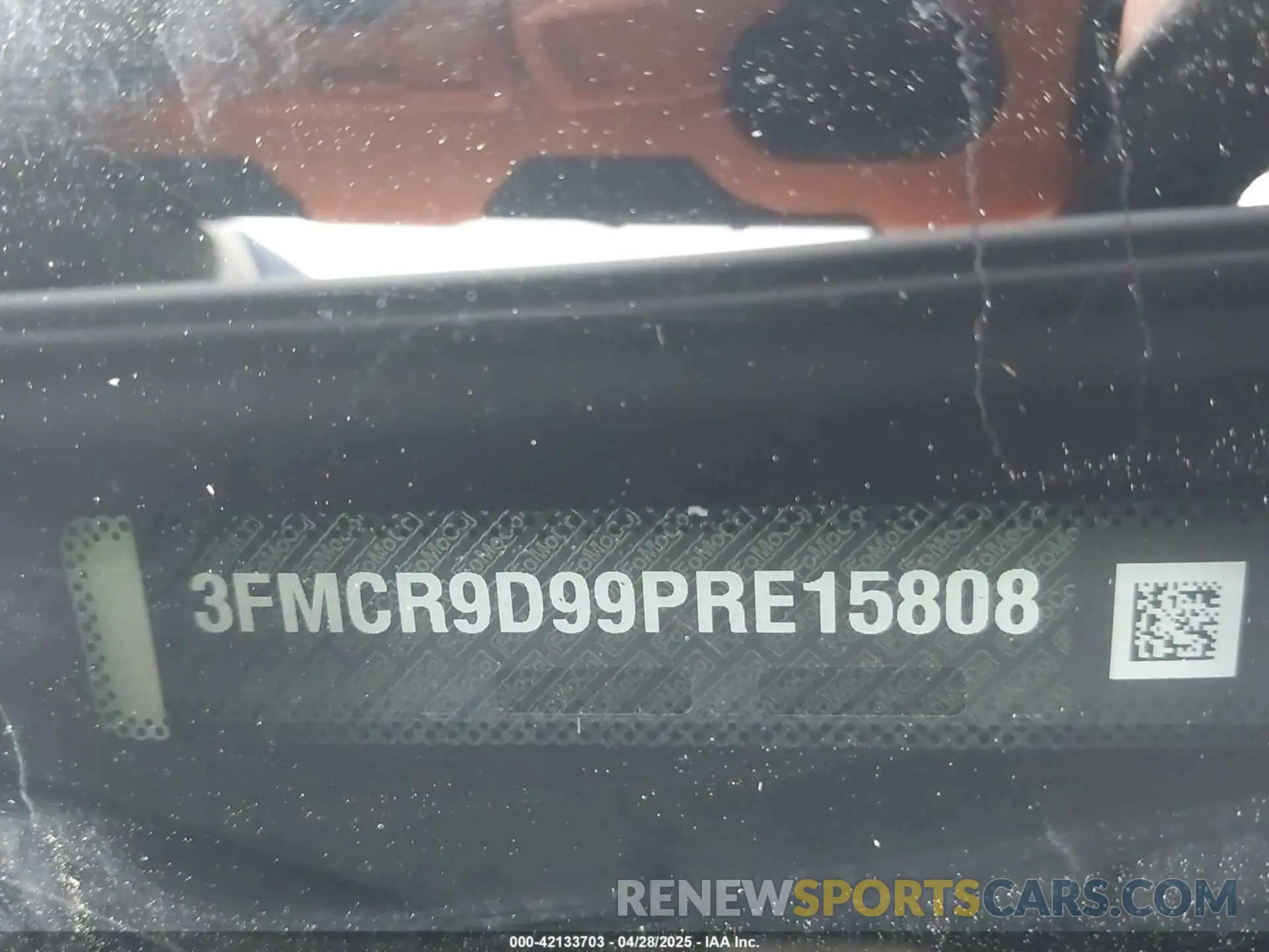 9 Photograph of a damaged car 3FMCR9D99PRE15808 FORD BRONCO SPORT 2023
