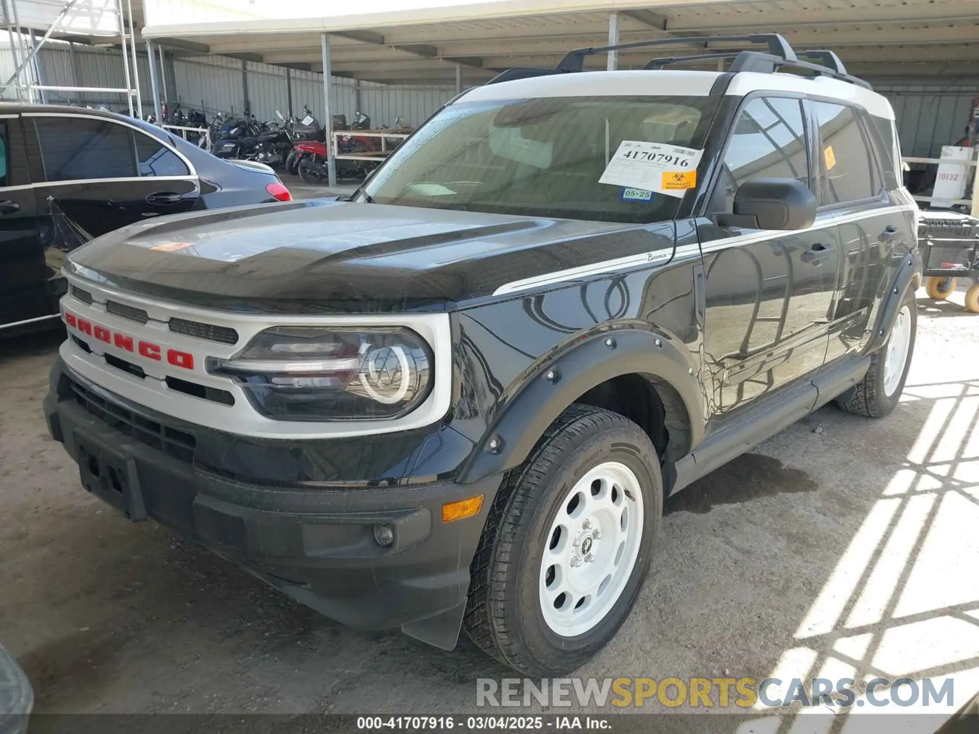 2 Photograph of a damaged car 3FMCR9G65PRD08238 FORD BRONCO SPORT 2023
