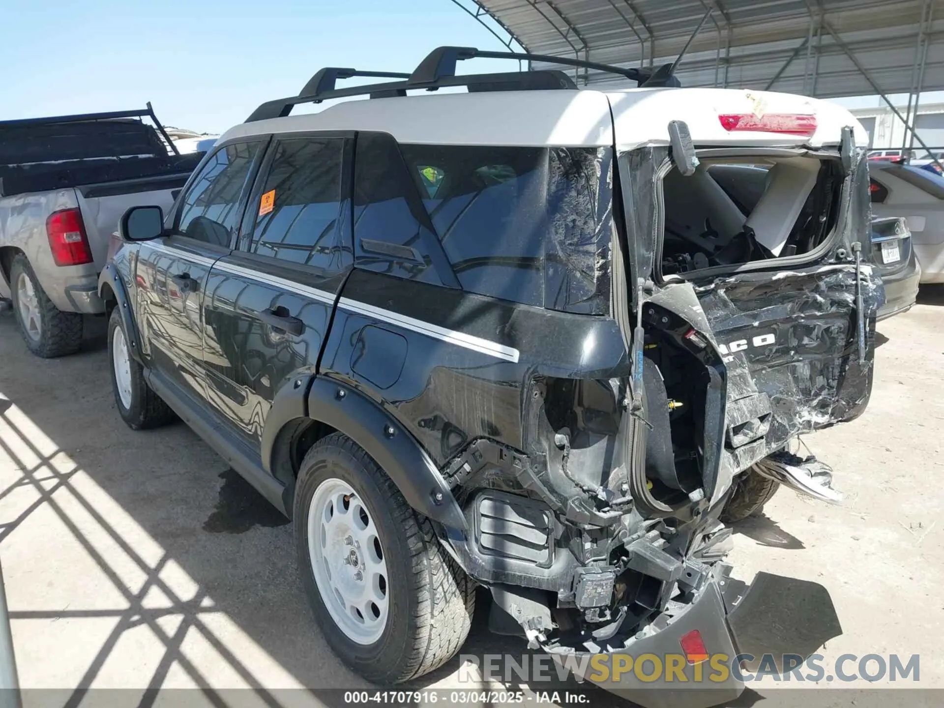 3 Photograph of a damaged car 3FMCR9G65PRD08238 FORD BRONCO SPORT 2023