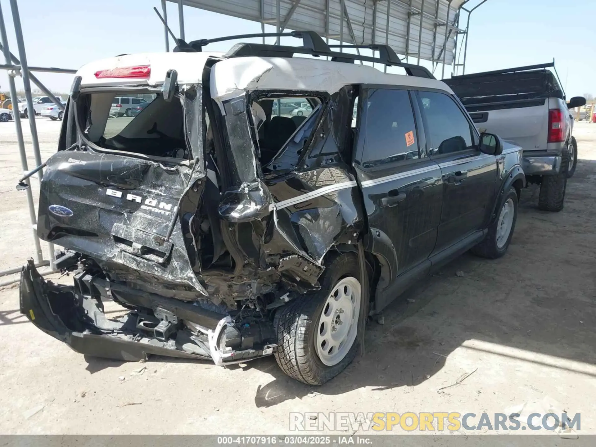 4 Photograph of a damaged car 3FMCR9G65PRD08238 FORD BRONCO SPORT 2023