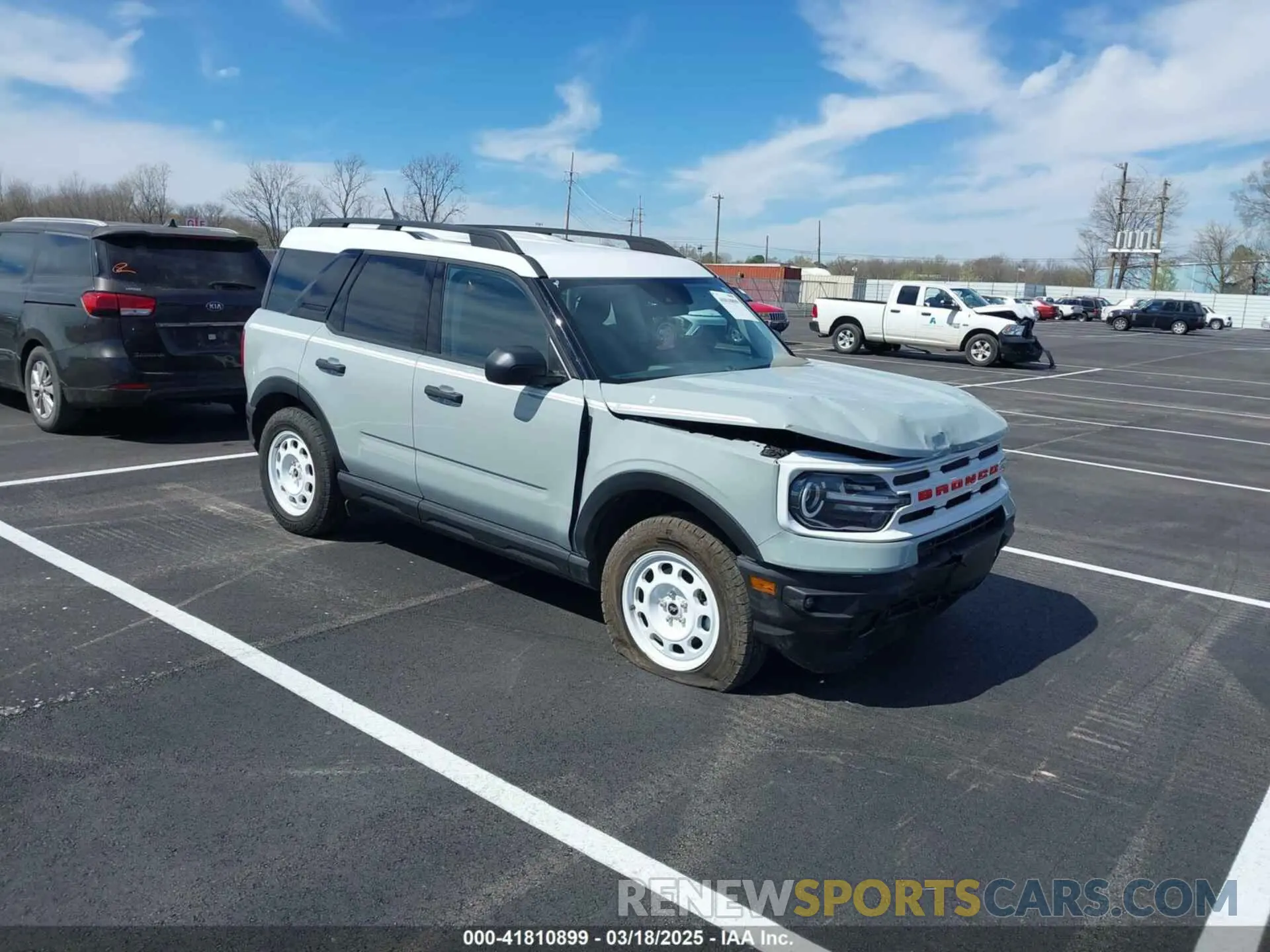 1 Фотография поврежденного автомобиля 3FMCR9G69PRE19603 FORD BRONCO SPORT 2023