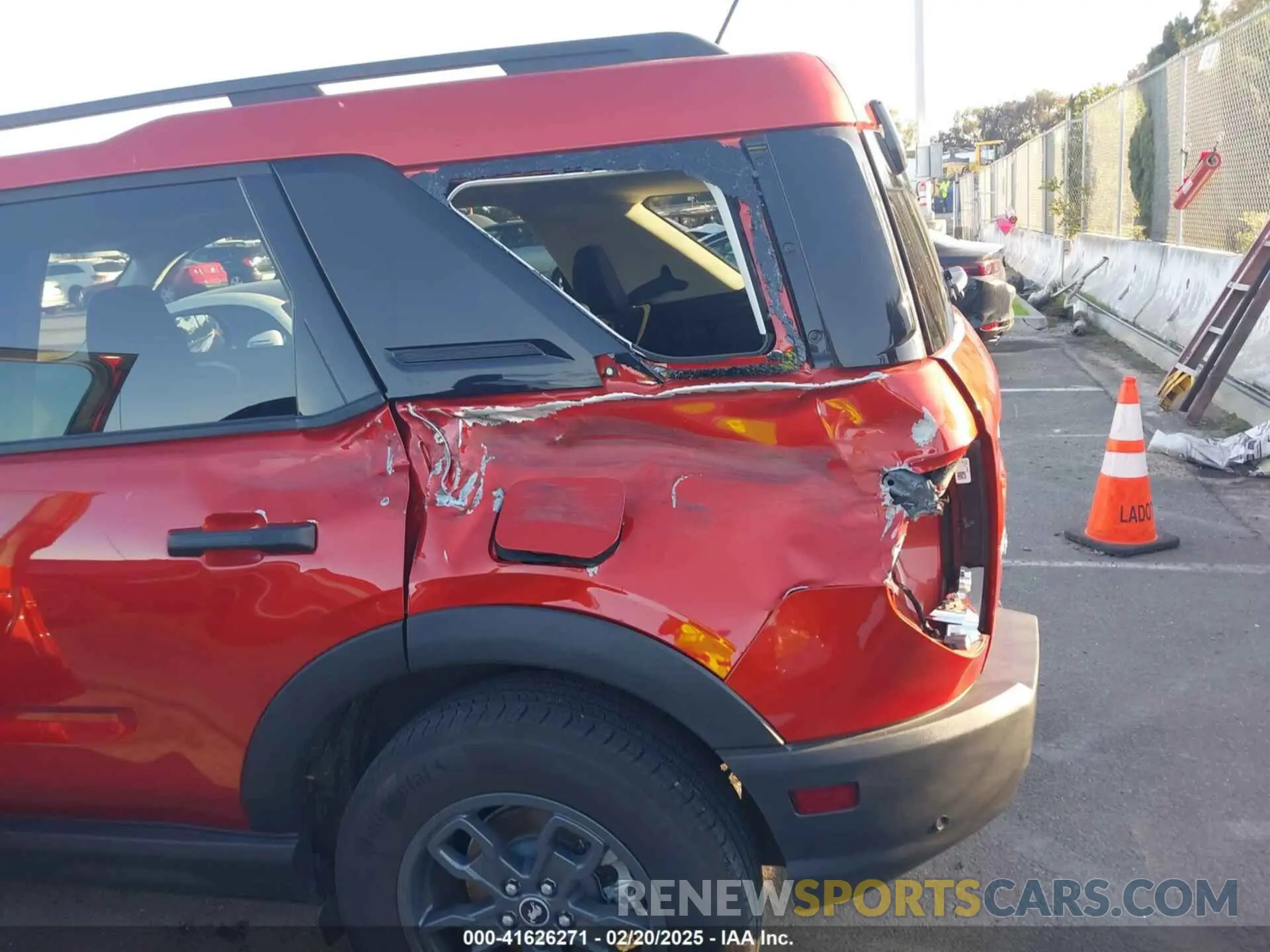 6 Photograph of a damaged car 3FMCR9B60RRE19967 FORD BRONCO SPORT 2024