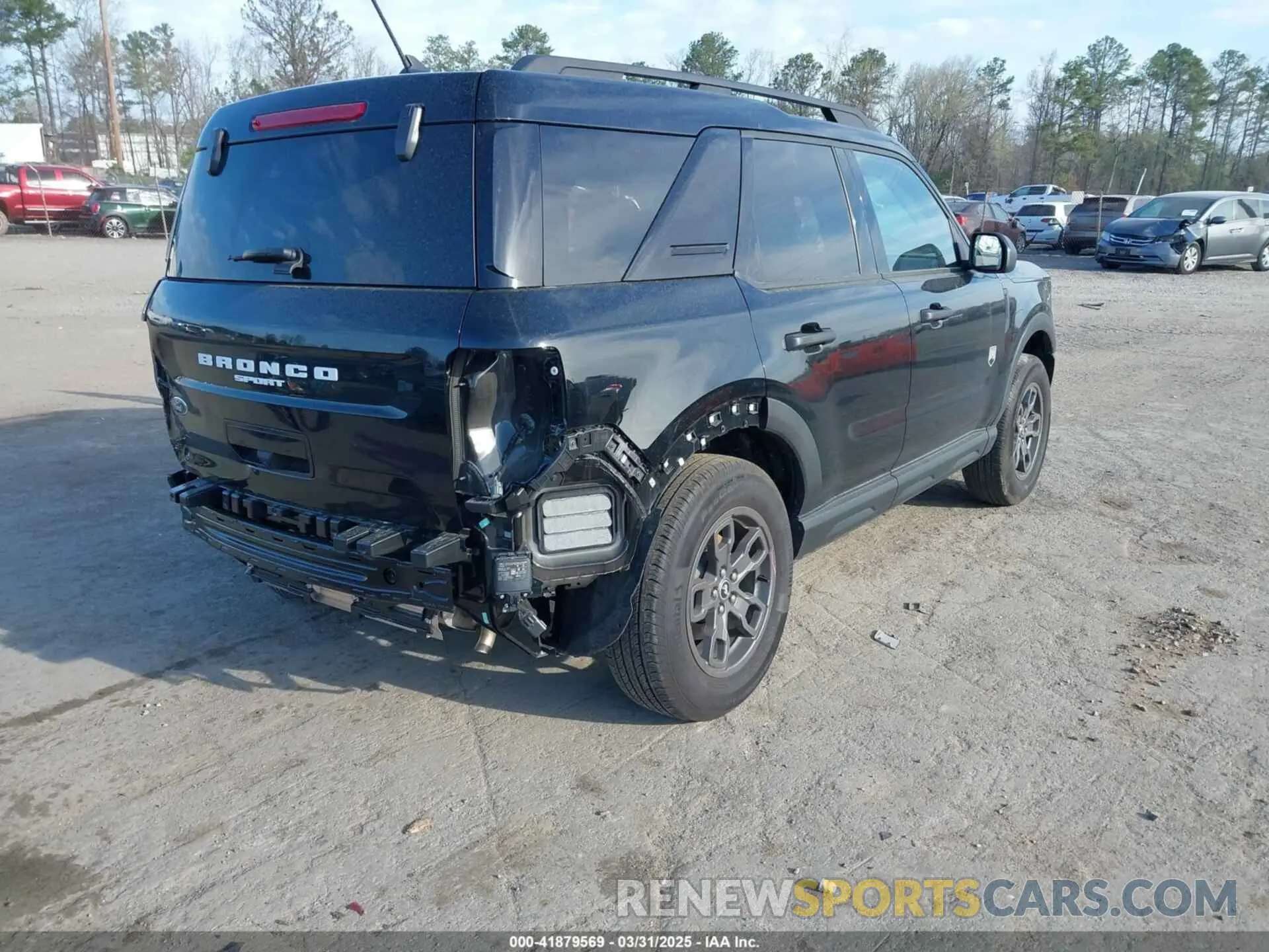 4 Photograph of a damaged car 3FMCR9B60RRE54377 FORD BRONCO SPORT 2024