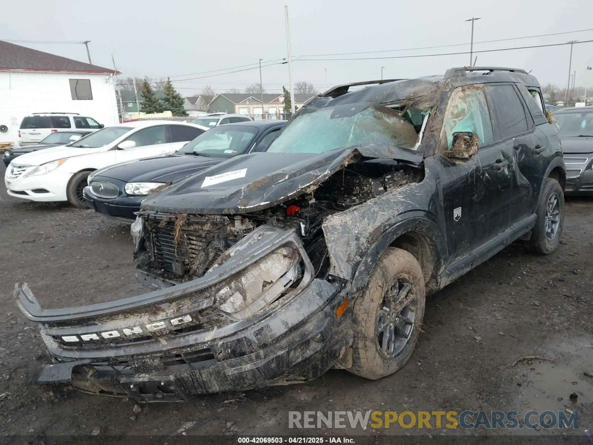 2 Photograph of a damaged car 3FMCR9B61RRE56428 FORD BRONCO SPORT 2024