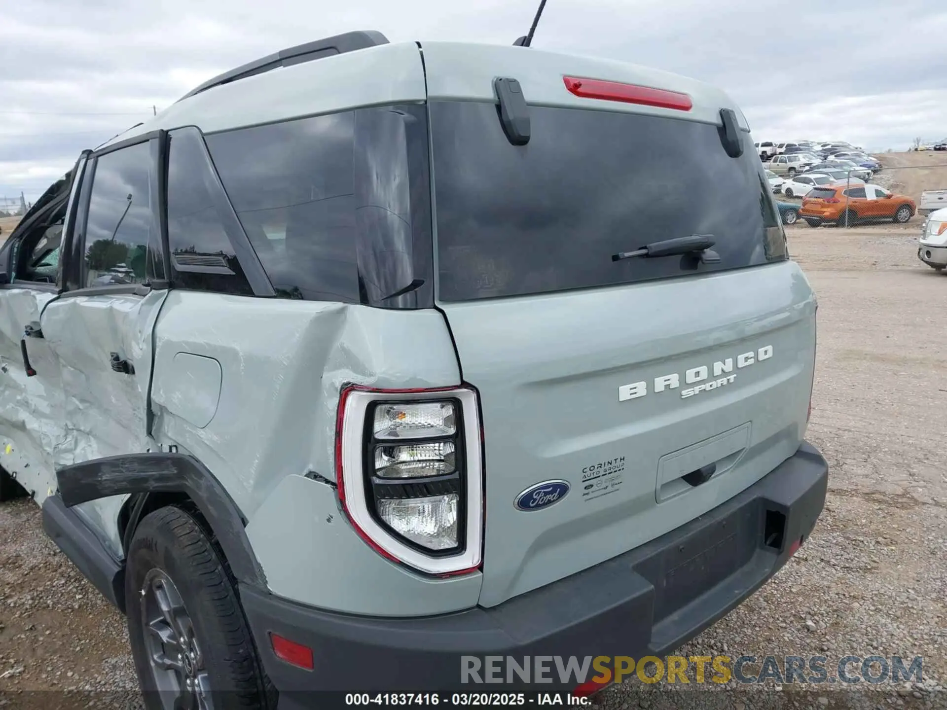 20 Фотография поврежденного автомобиля 3FMCR9B61RRE87839 FORD BRONCO SPORT 2024