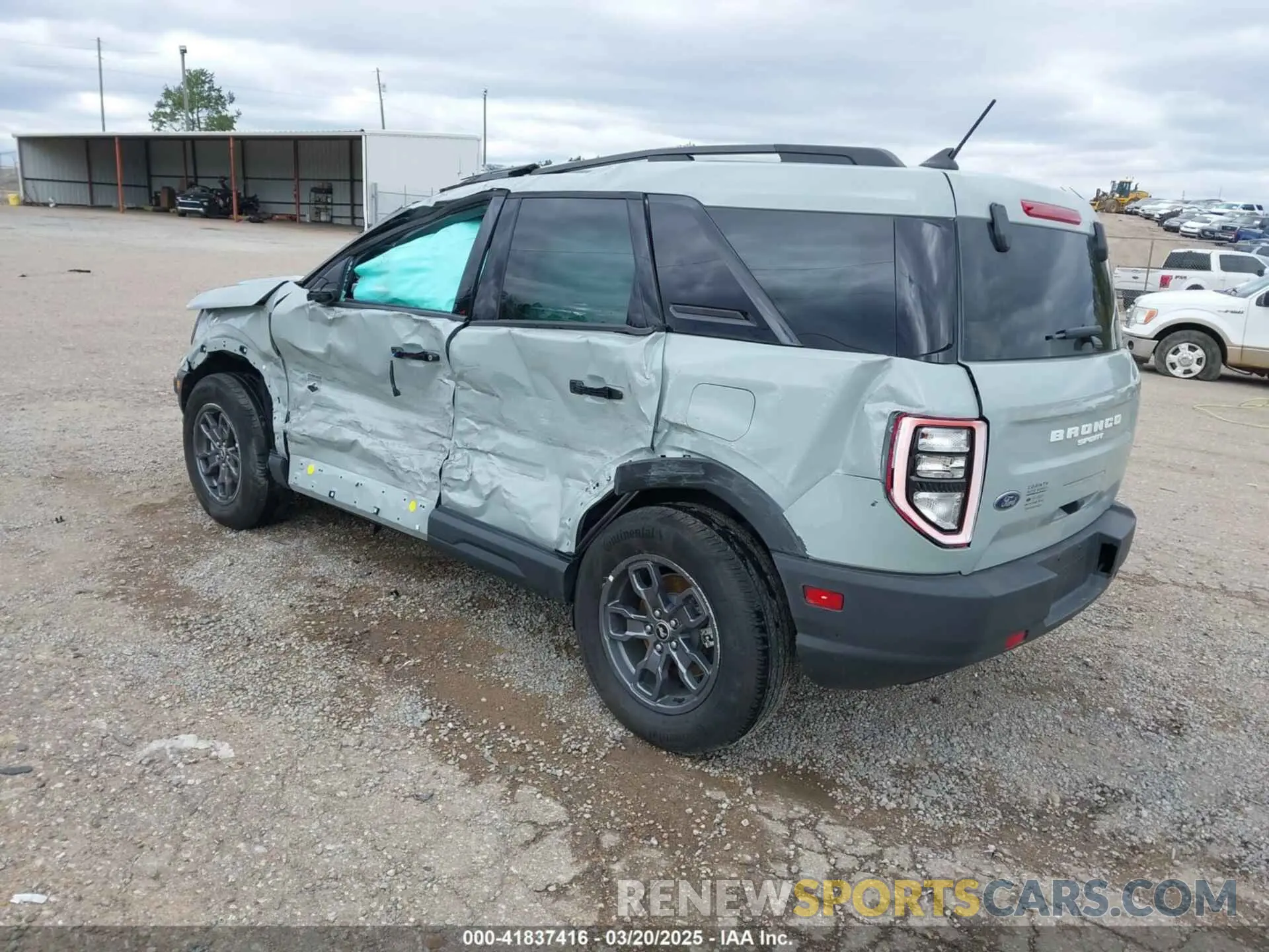 3 Фотография поврежденного автомобиля 3FMCR9B61RRE87839 FORD BRONCO SPORT 2024