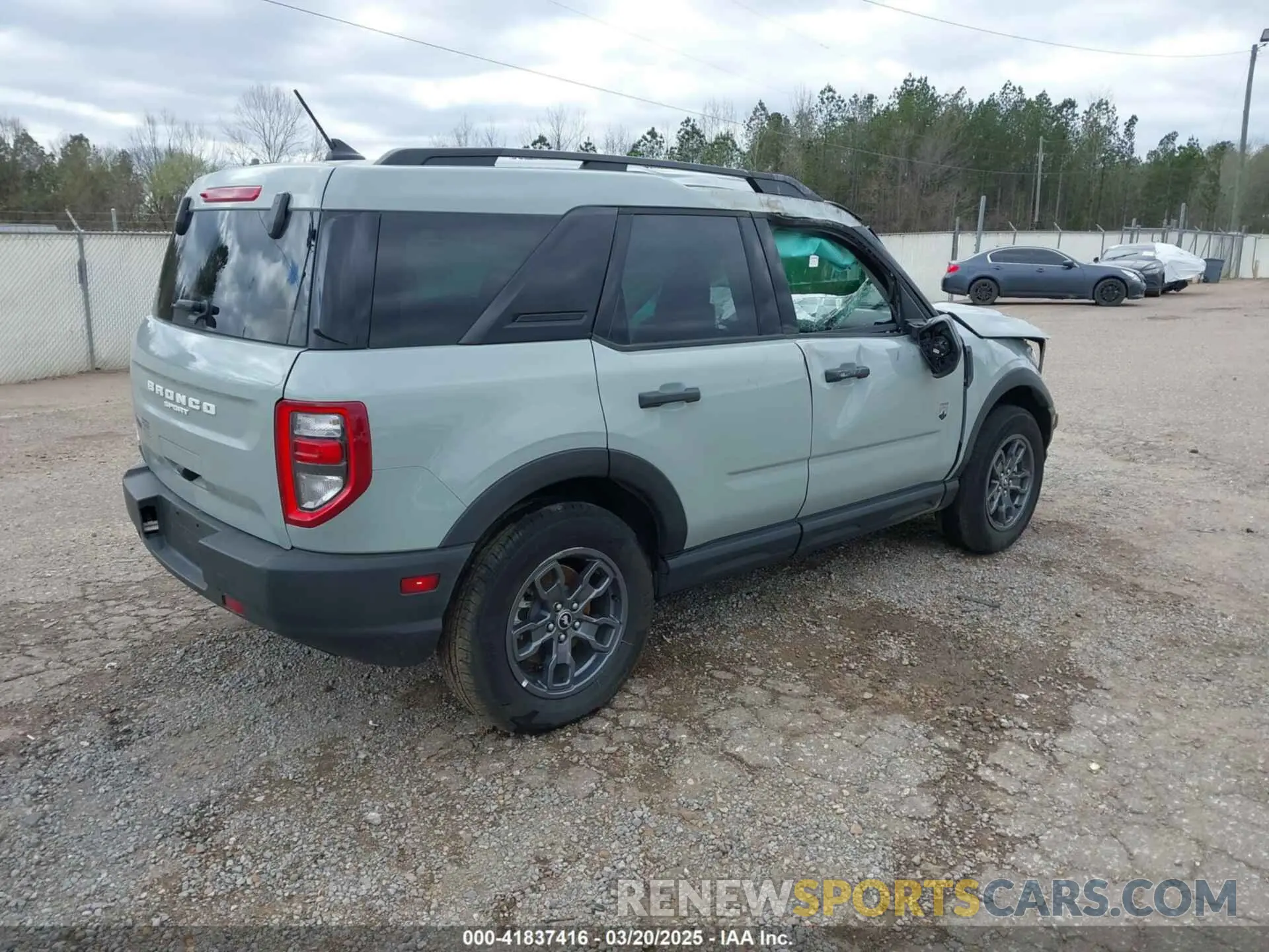 4 Фотография поврежденного автомобиля 3FMCR9B61RRE87839 FORD BRONCO SPORT 2024