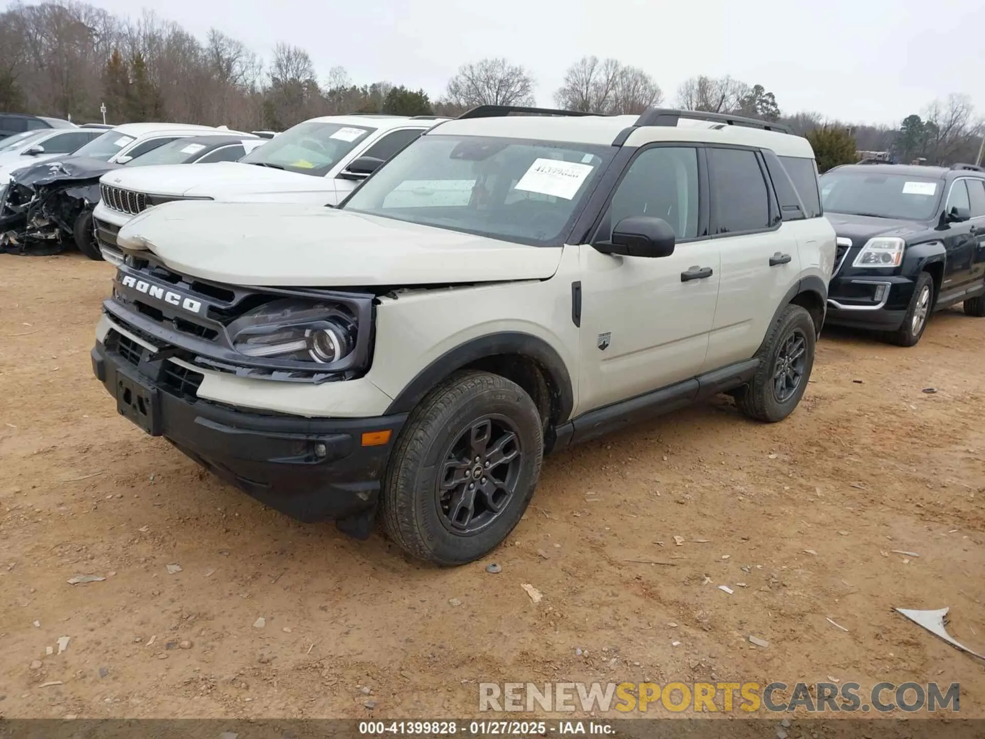 2 Photograph of a damaged car 3FMCR9B62RRE37113 FORD BRONCO SPORT 2024
