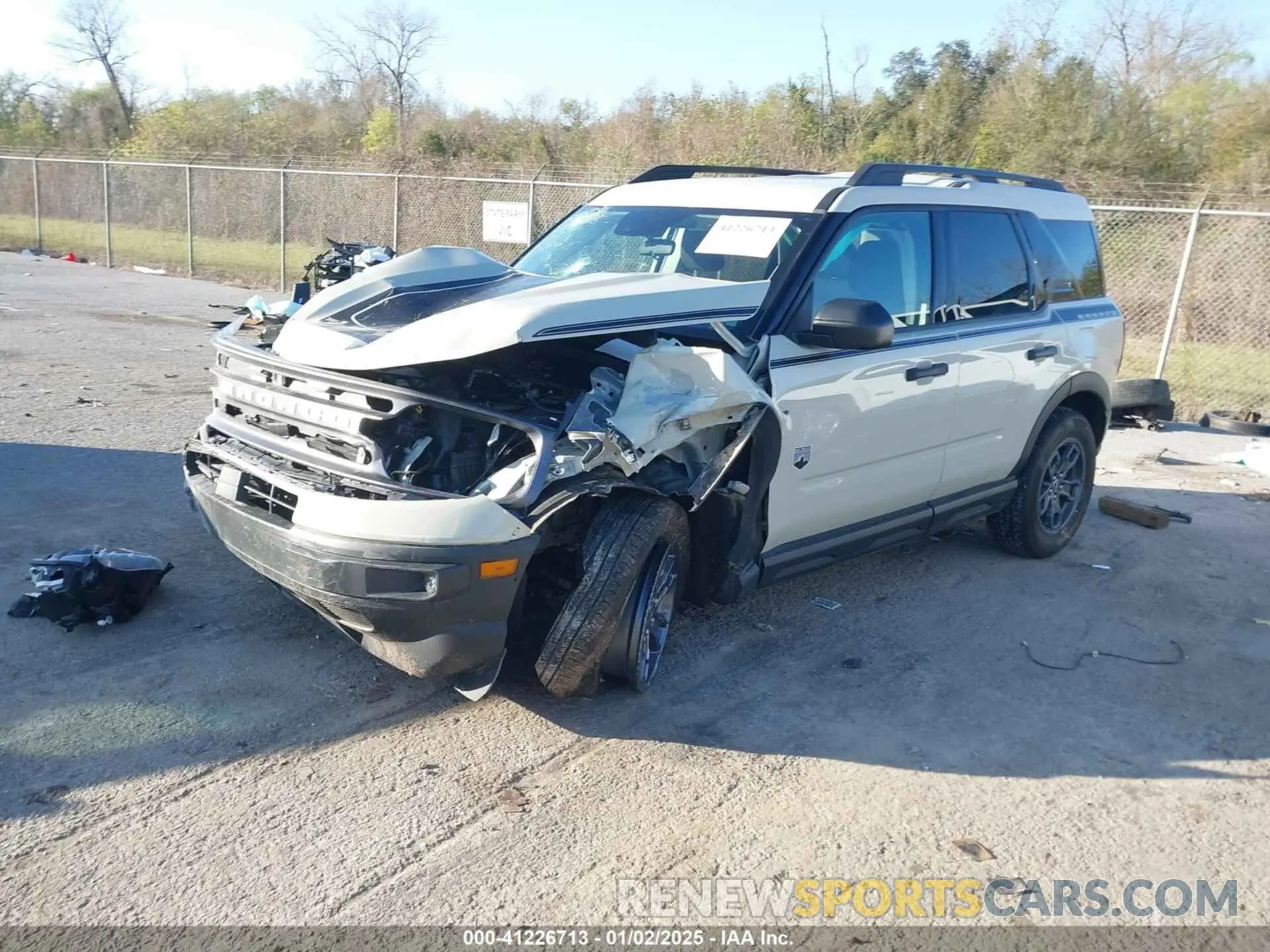 2 Photograph of a damaged car 3FMCR9B62RRF03305 FORD BRONCO SPORT 2024
