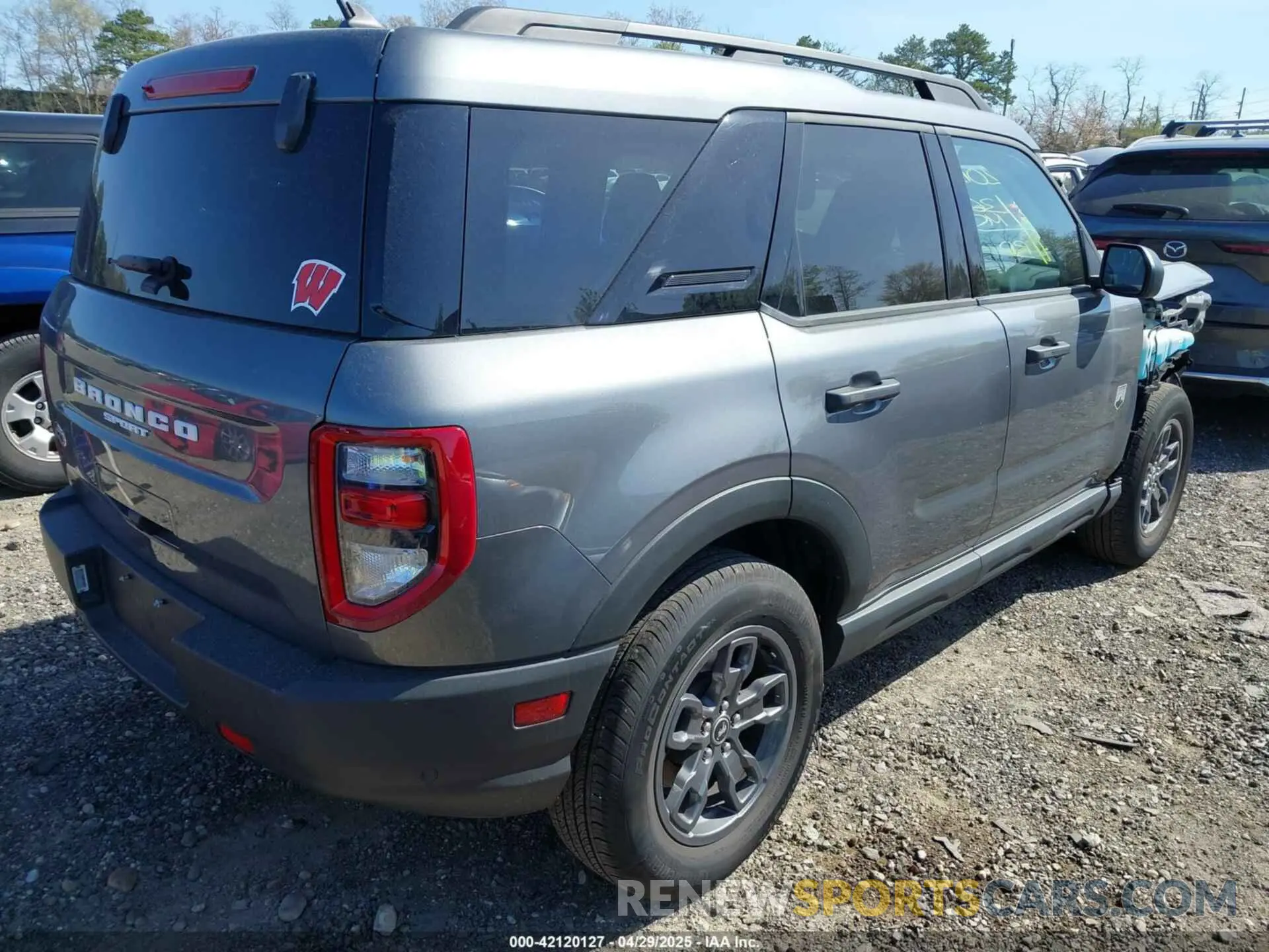 4 Фотография поврежденного автомобиля 3FMCR9B63RRE18361 FORD BRONCO SPORT 2024