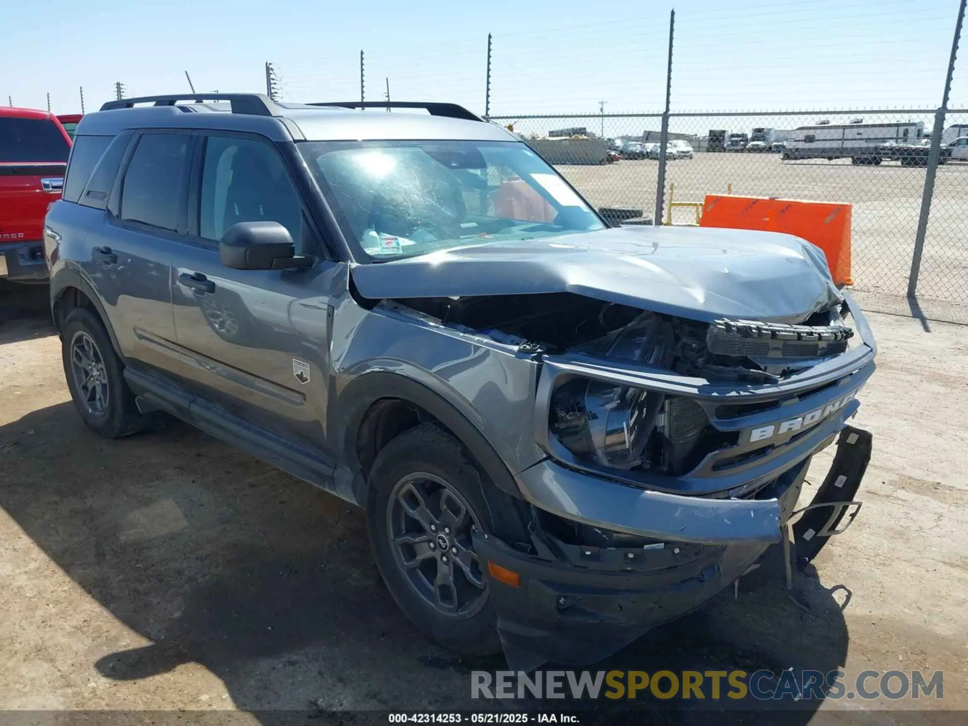 1 Photograph of a damaged car 3FMCR9B63RRE30980 FORD BRONCO SPORT 2024