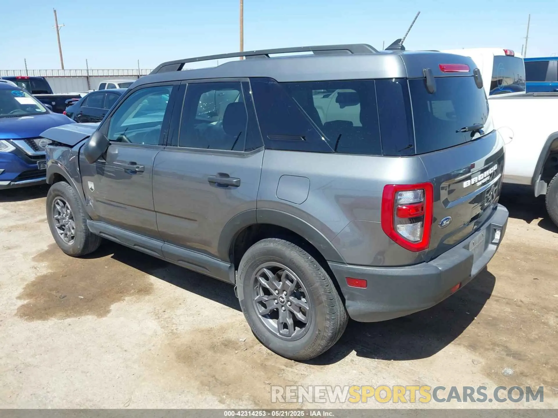 3 Photograph of a damaged car 3FMCR9B63RRE30980 FORD BRONCO SPORT 2024