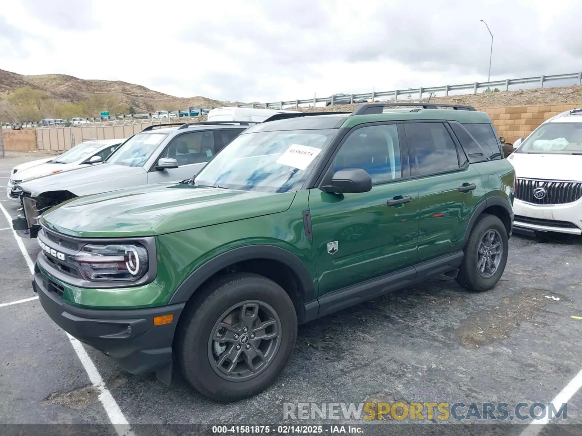 2 Фотография поврежденного автомобиля 3FMCR9B64RRF63876 FORD BRONCO SPORT 2024
