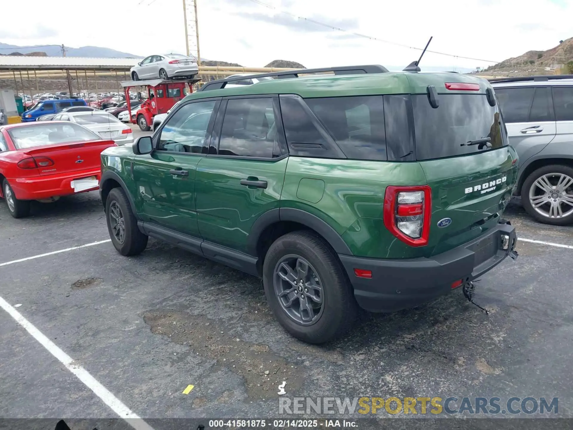 3 Фотография поврежденного автомобиля 3FMCR9B64RRF63876 FORD BRONCO SPORT 2024