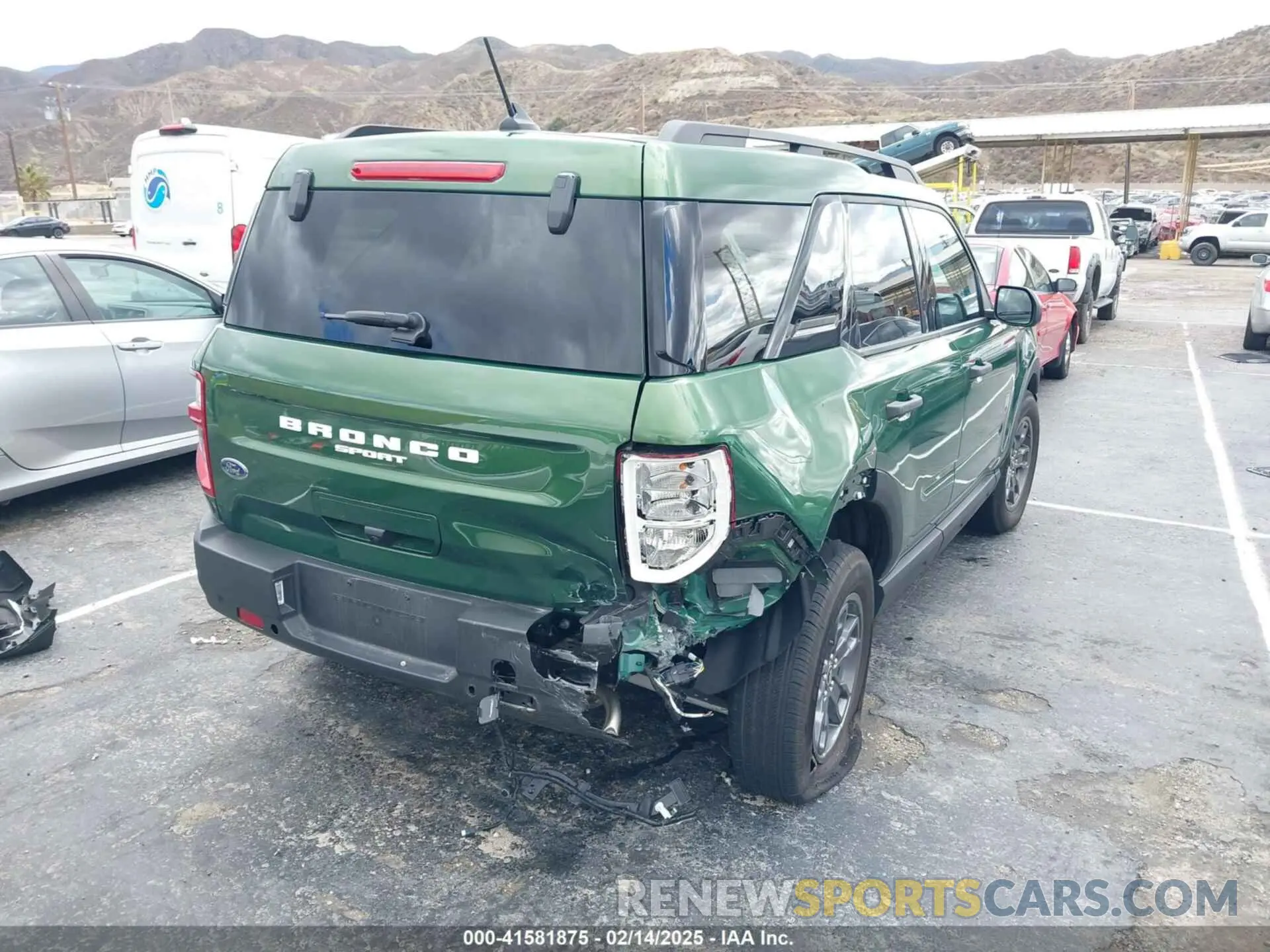 4 Фотография поврежденного автомобиля 3FMCR9B64RRF63876 FORD BRONCO SPORT 2024