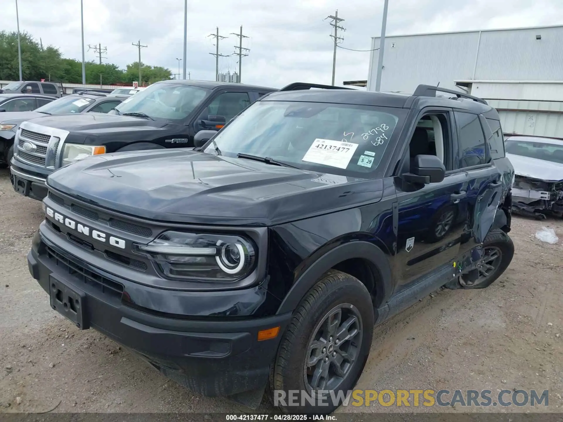2 Photograph of a damaged car 3FMCR9B65RRE85883 FORD BRONCO SPORT 2024