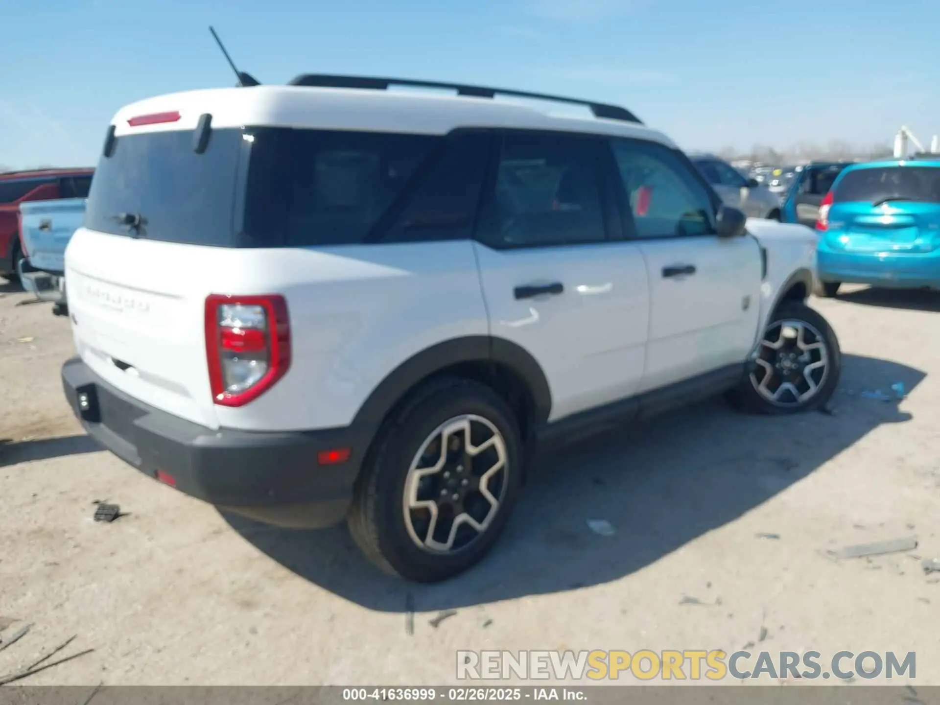 4 Фотография поврежденного автомобиля 3FMCR9B65RRF48285 FORD BRONCO SPORT 2024