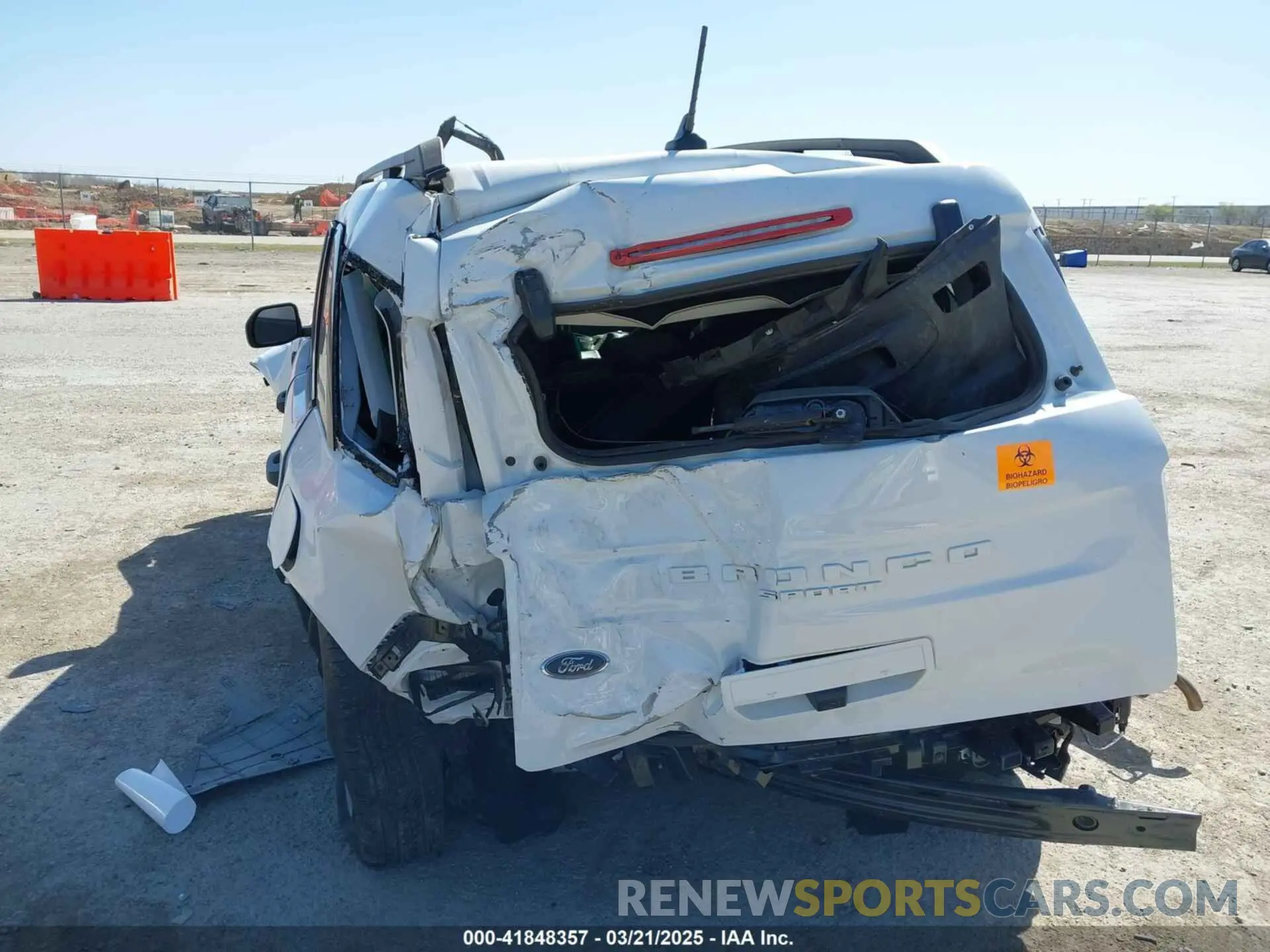 6 Photograph of a damaged car 3FMCR9B66RRF35075 FORD BRONCO SPORT 2024