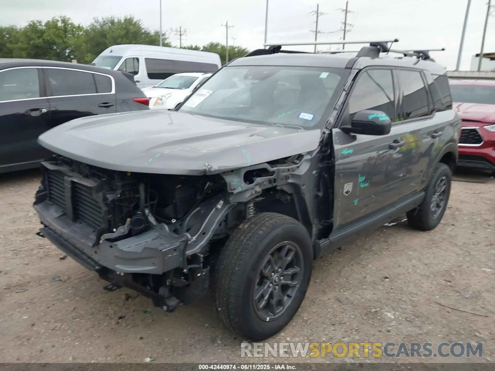 2 Photograph of a damaged car 3FMCR9B69RRF33983 FORD BRONCO SPORT 2024
