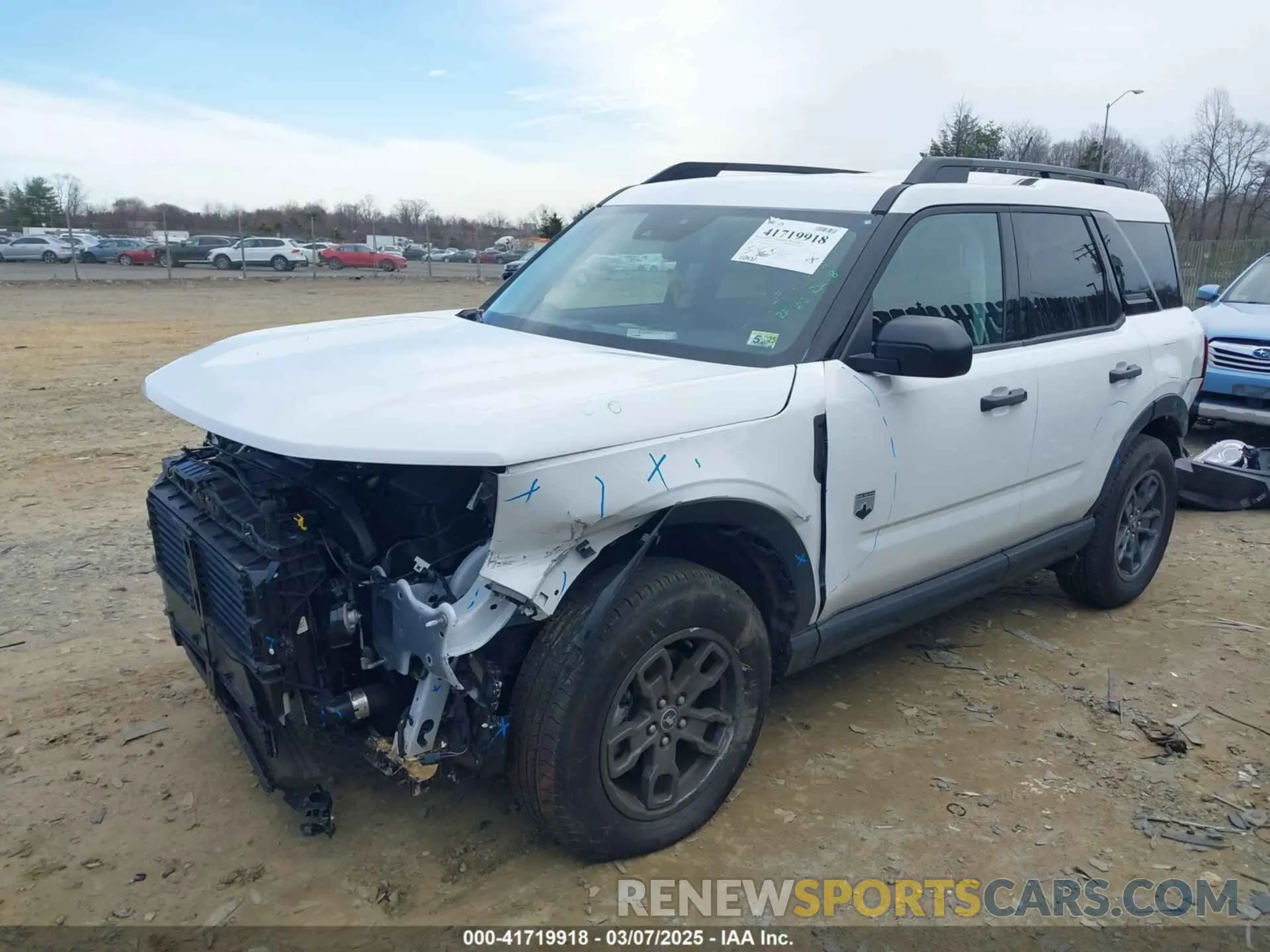 2 Фотография поврежденного автомобиля 3FMCR9B6XRRE45296 FORD BRONCO SPORT 2024