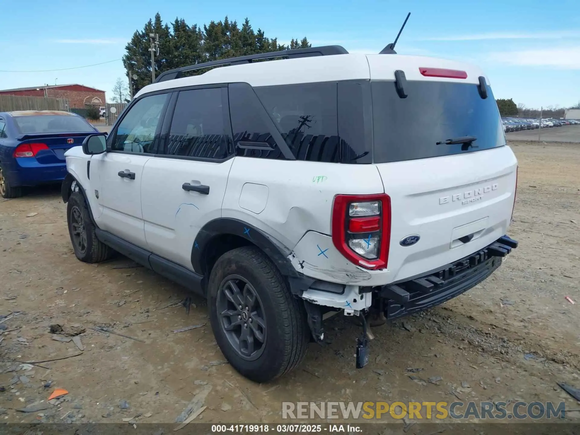 3 Фотография поврежденного автомобиля 3FMCR9B6XRRE45296 FORD BRONCO SPORT 2024