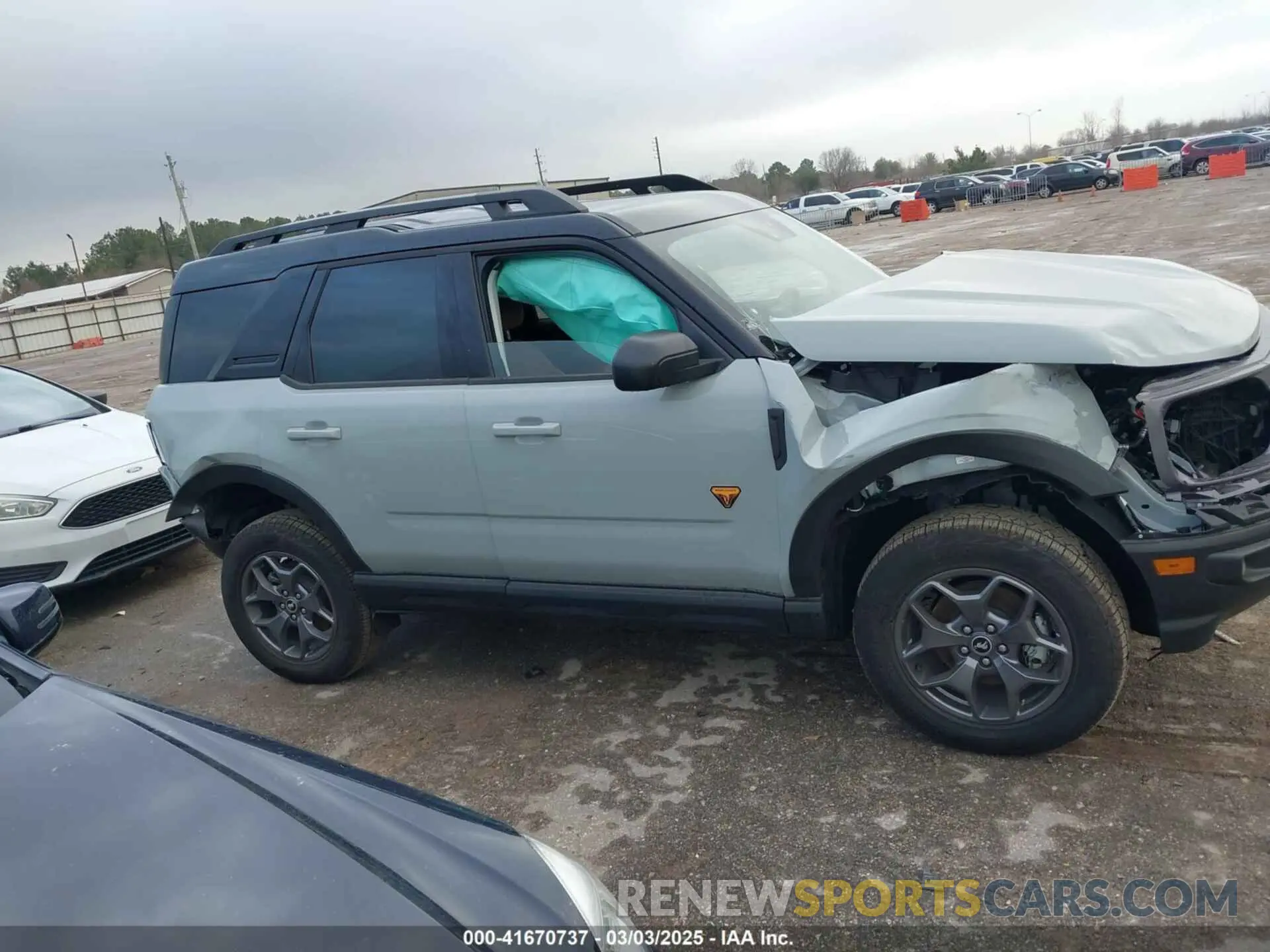 13 Фотография поврежденного автомобиля 3FMCR9D94RRF56675 FORD BRONCO SPORT 2024