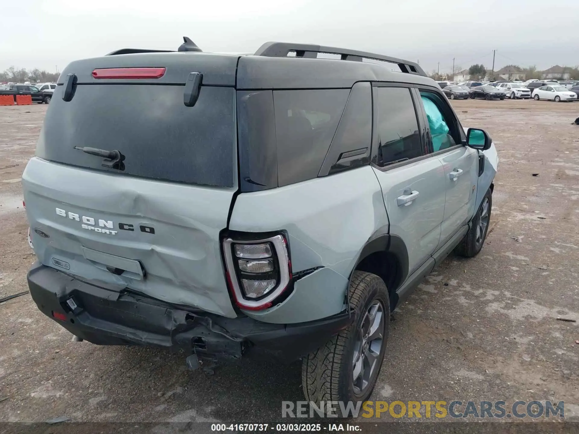 4 Фотография поврежденного автомобиля 3FMCR9D94RRF56675 FORD BRONCO SPORT 2024